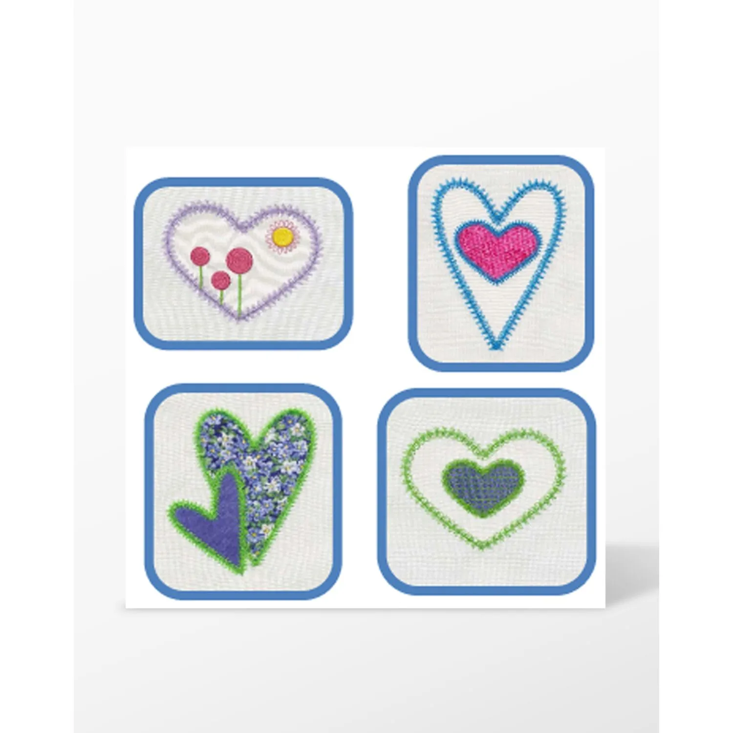 GO! Queen of Hearts Embroidery Designs by V-Stitch Designs