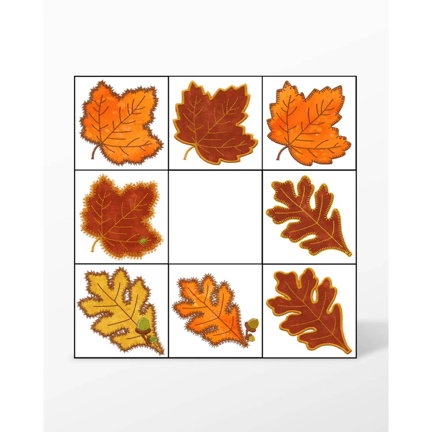 Rustling Leaves #2 Embroidery by V-Stitch Designs