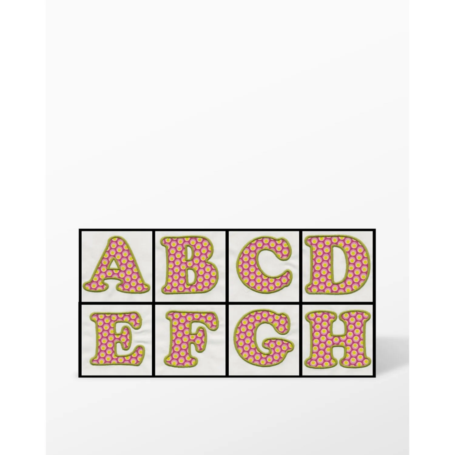 Alphabet #2 Embroidery by V-Stitch Designs 2 Alphabet #2 Embroidery by V-Stitch Designs