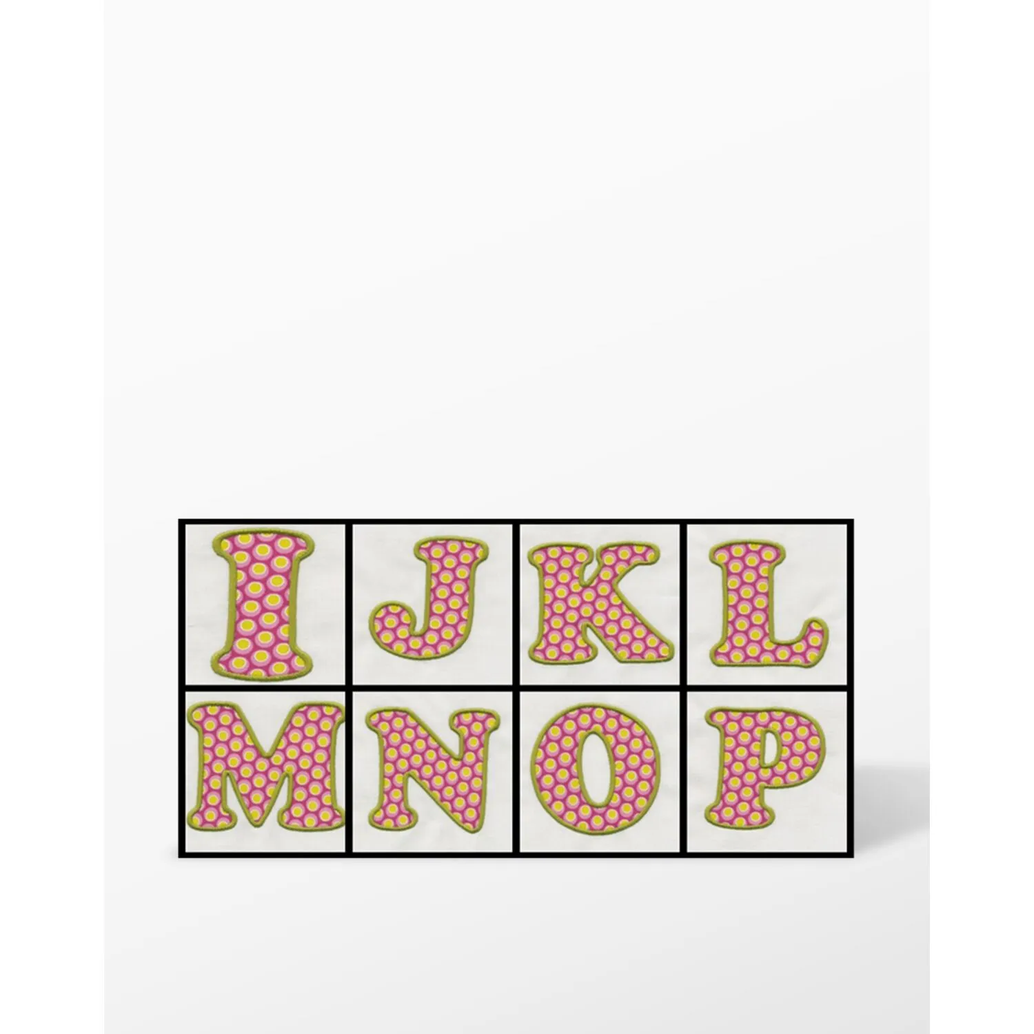 Alphabet #2 Embroidery by V-Stitch Designs 4 Alphabet #2 Embroidery by V-Stitch Designs