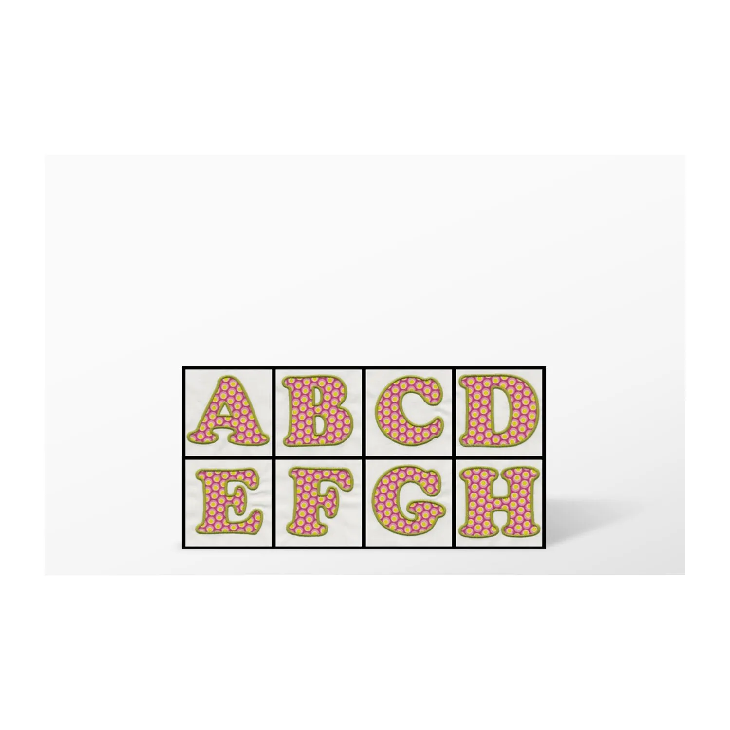 Alphabet #2 Embroidery by V-Stitch Designs 6 Alphabet #2 Embroidery by V-Stitch Designs
