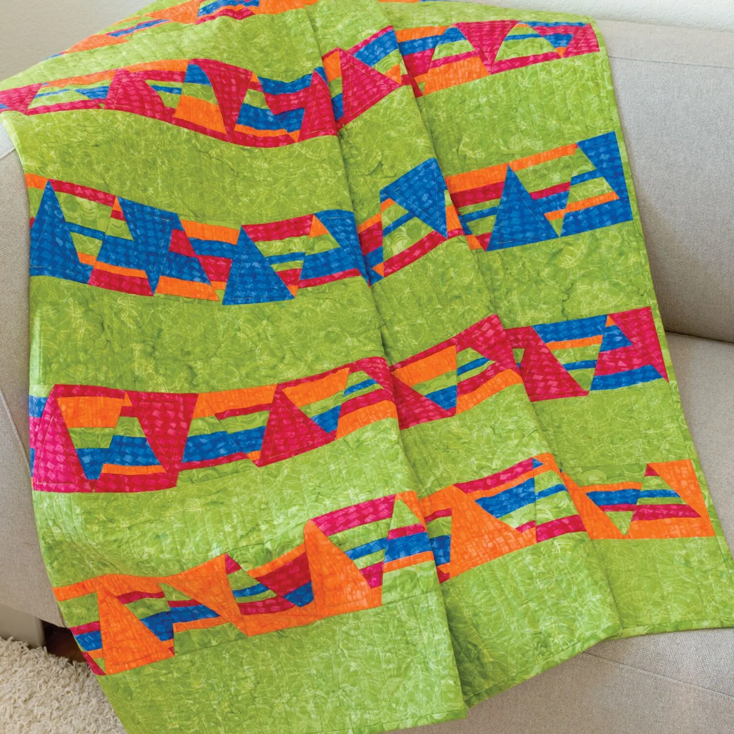 GO! Fractured Triangles Quilt Pattern