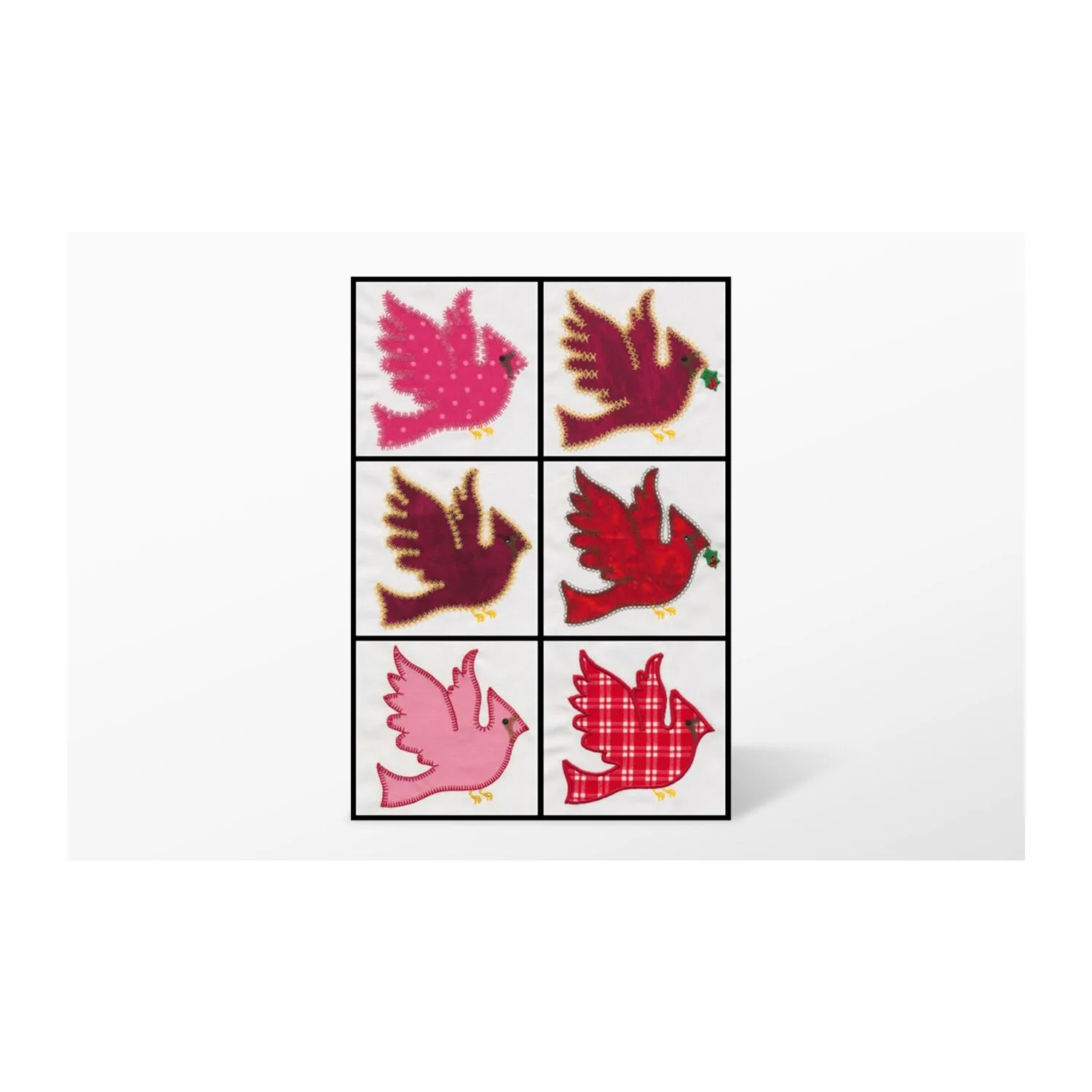 GO! Cardinal Embroidery Designs by V-Stitch Designs
