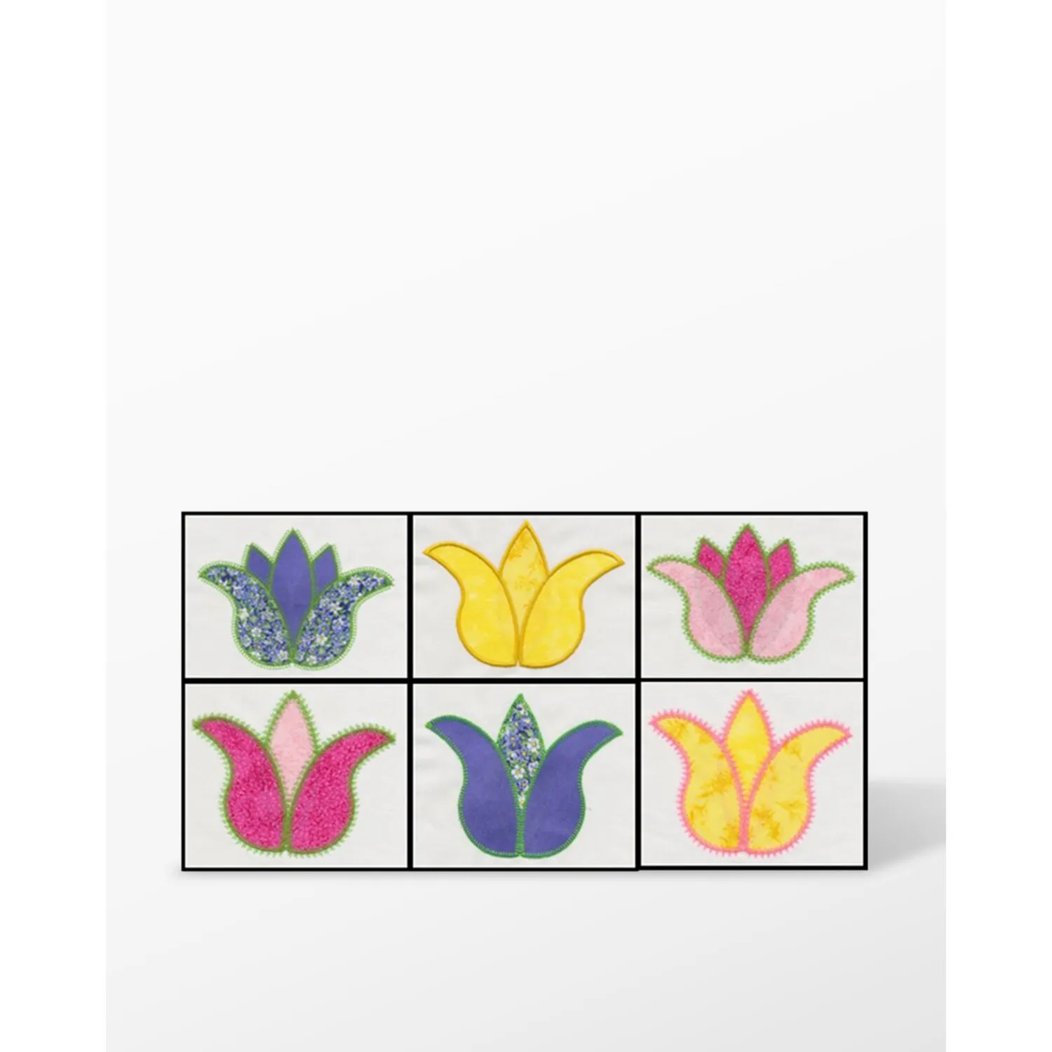 GO! Tulip Embroidery Designs by V-Stitch Designs