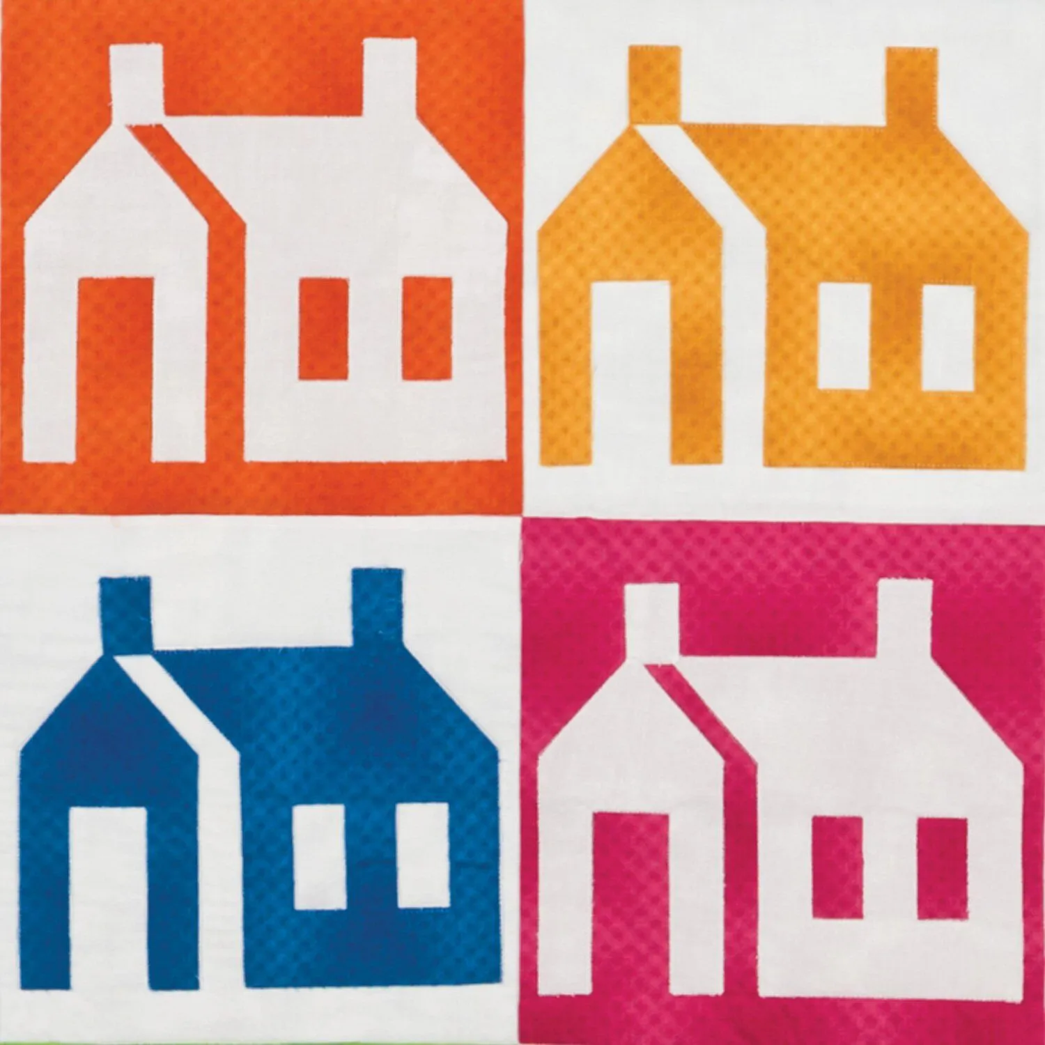 GO! Mod Schoolhouse Quilt Pattern 2 GO! Mod Schoolhouse Quilt Pattern