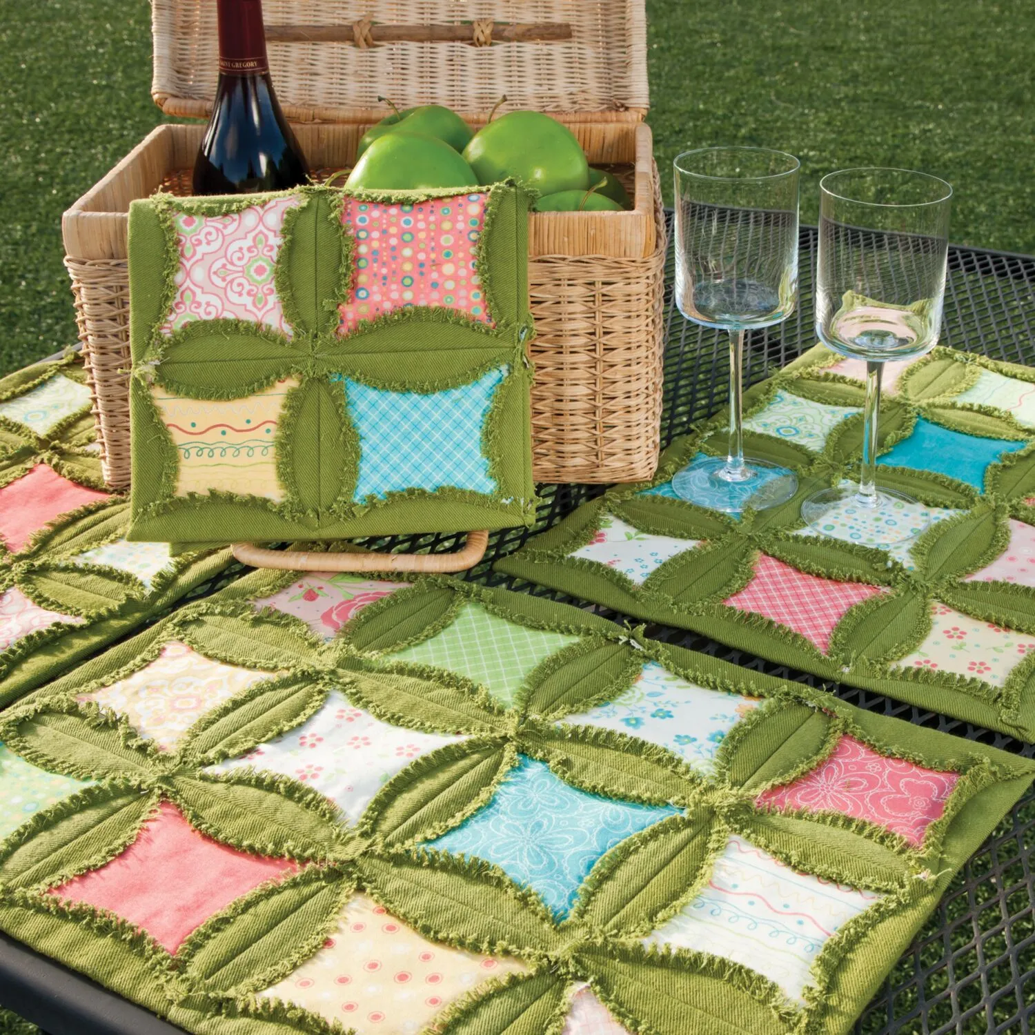 GO! Picnic Place Mats Pattern by Heather Banks 5 GO! Picnic Place Mats Pattern by Heather Banks