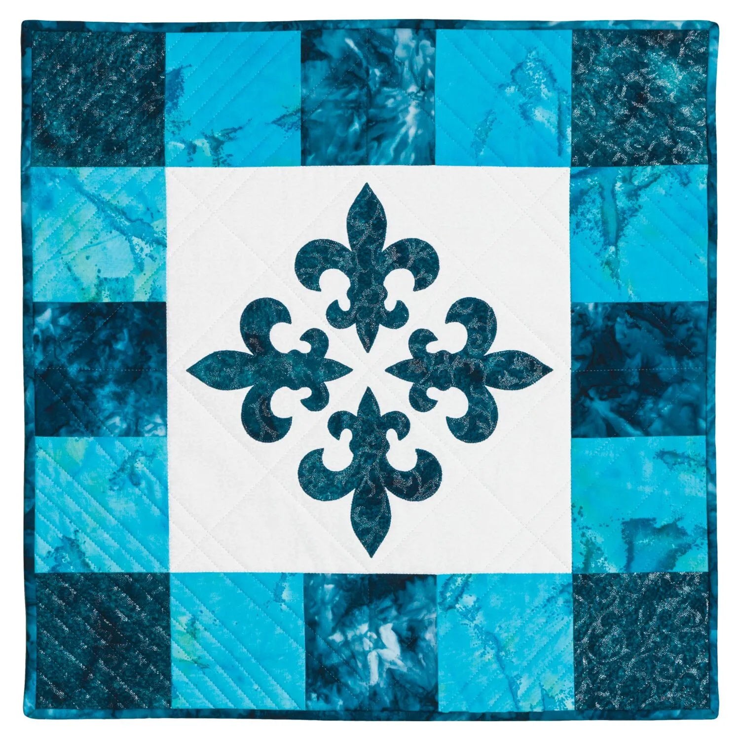 GO! Fleur De Lis Table Topper Pattern