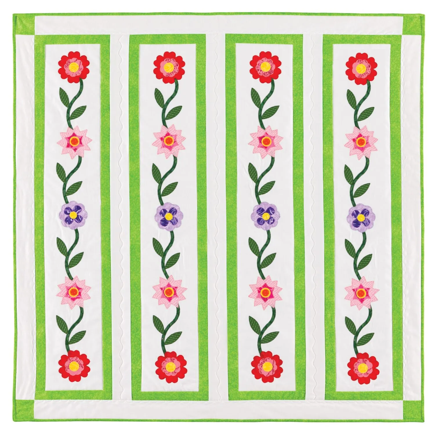 GO! Flower Ribbon Wall Hanging Pattern