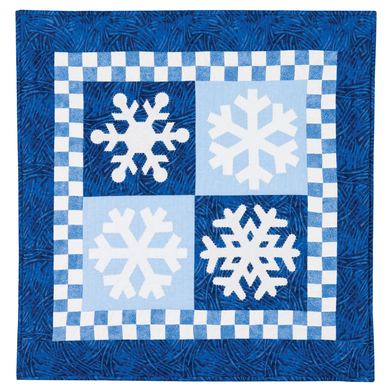 GO! Snowflakes Wall Hanging/Pillow Pattern
