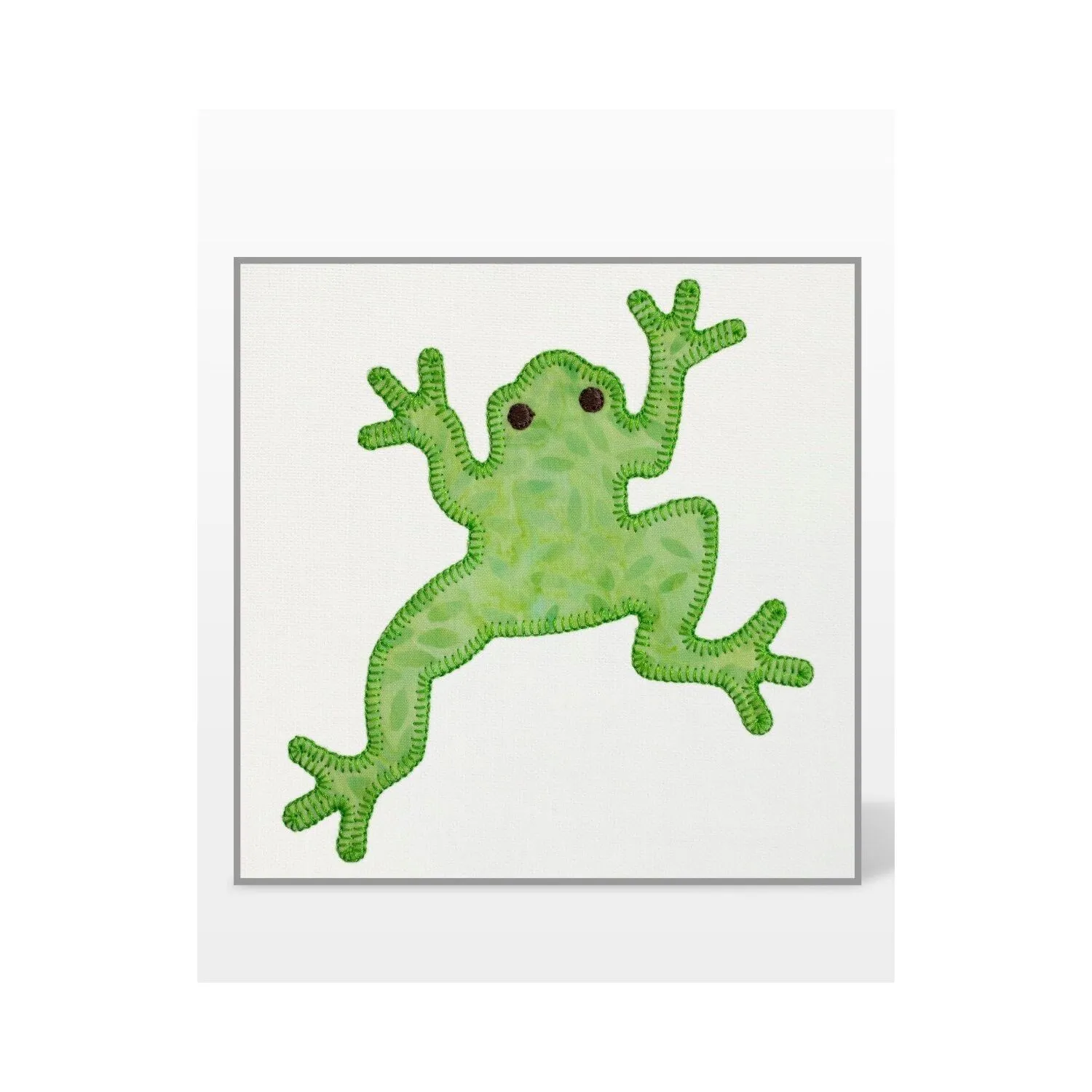 GO! Leaping Frog Embroidery Designs
