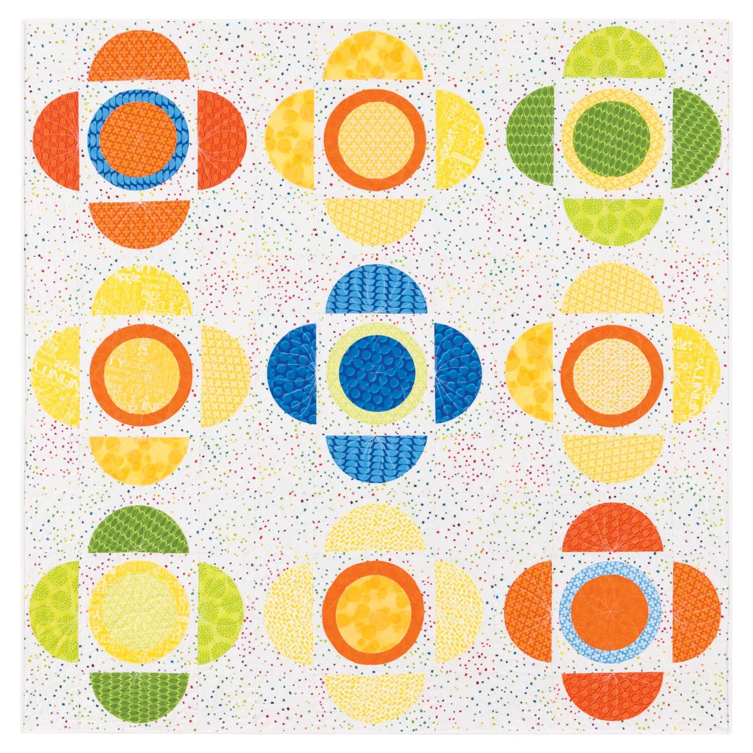 GO! Quatrefoil Squared Quilt Pattern