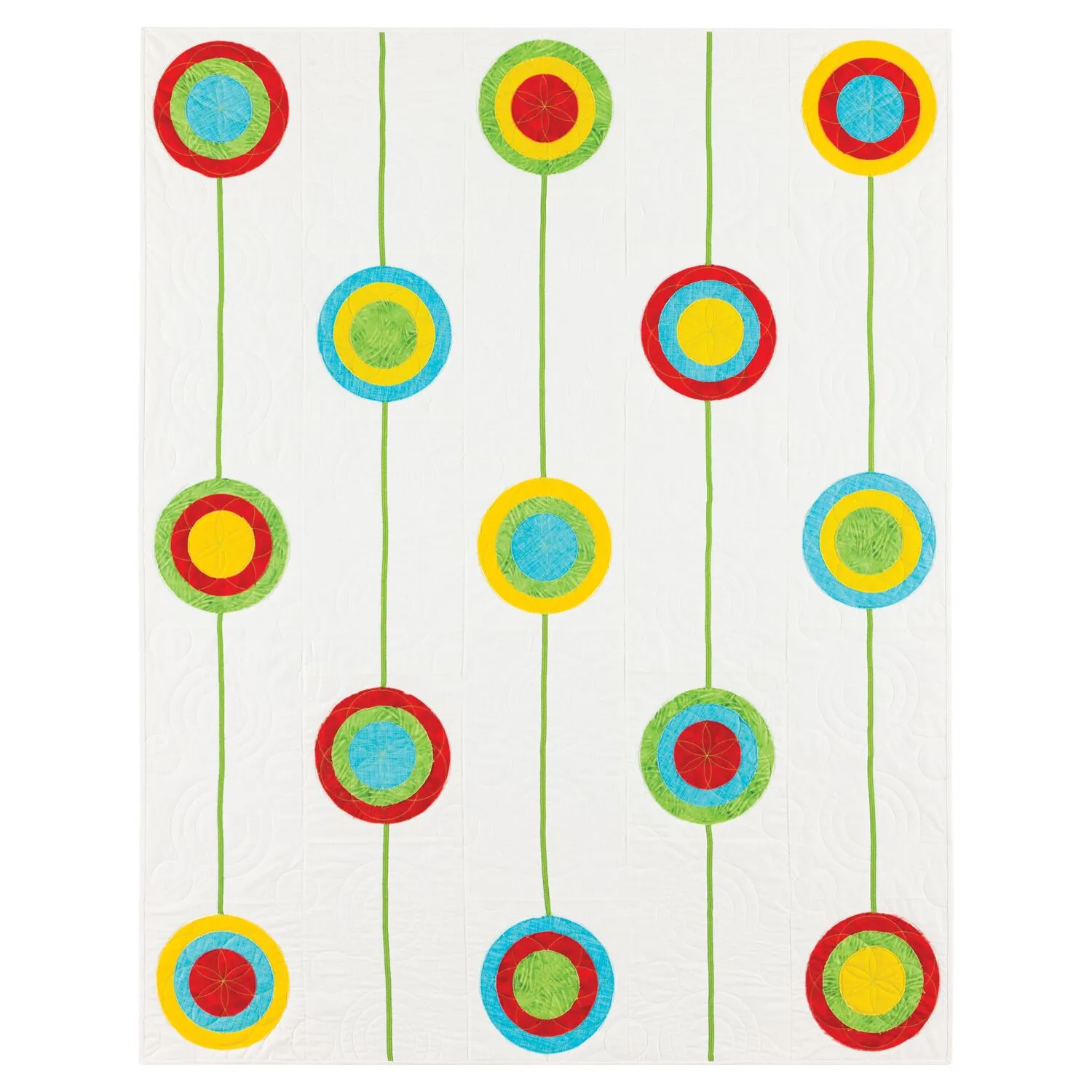 GO! Retro Circles Quilt Pattern