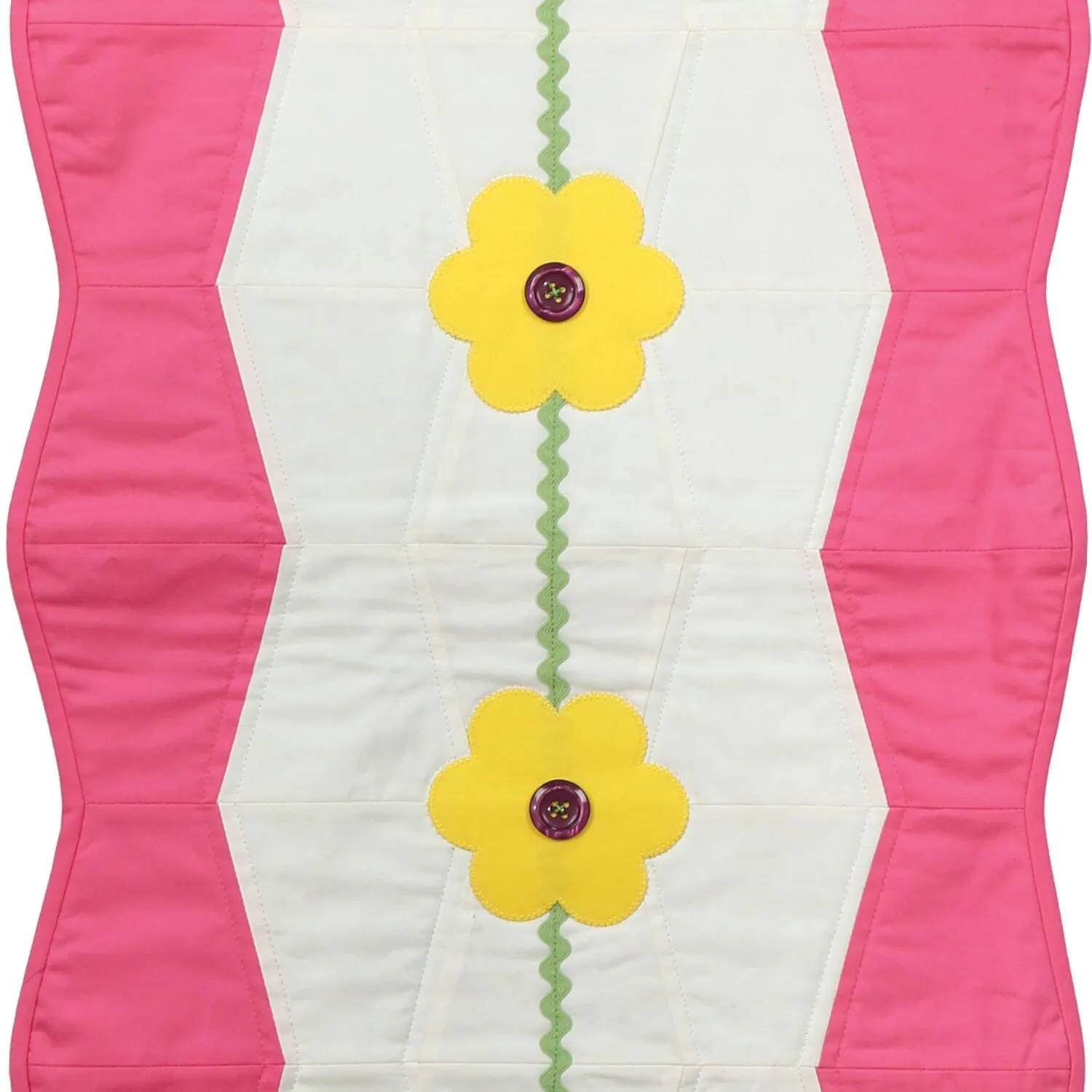 GO! Tumbler and Flower Table Runner Pattern