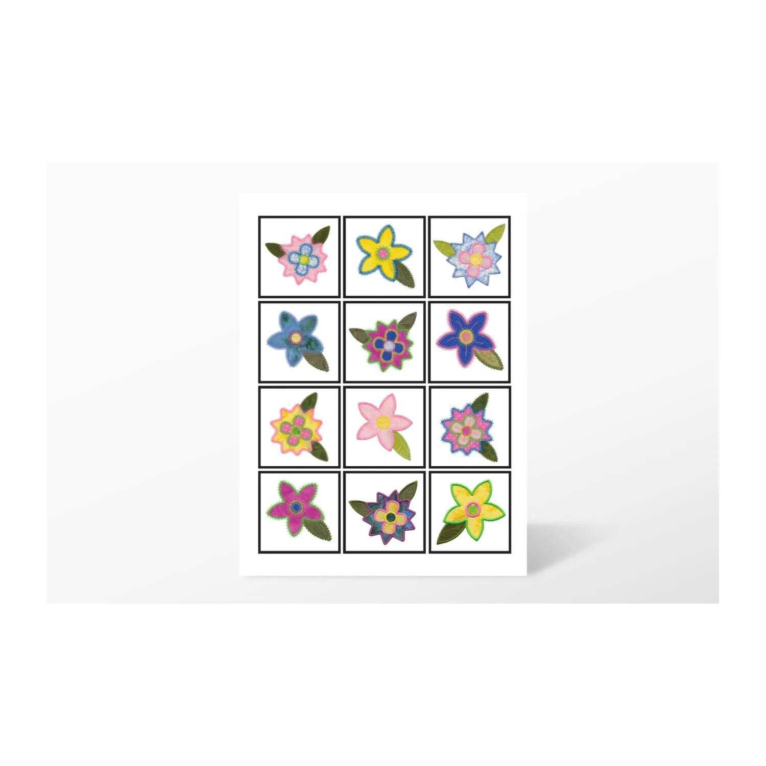 GO! Flower Bunch Embroidery Designs by V-Stitch Designs