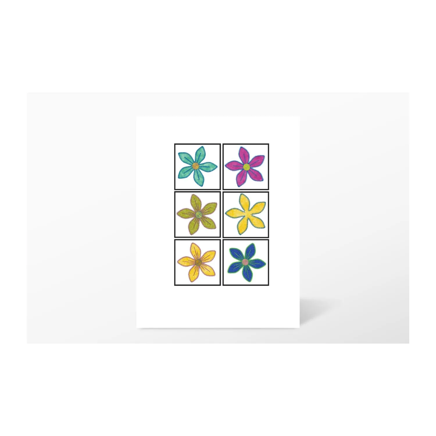 GO! Fun Flower Embroidery Designs by V-Stitch Designs