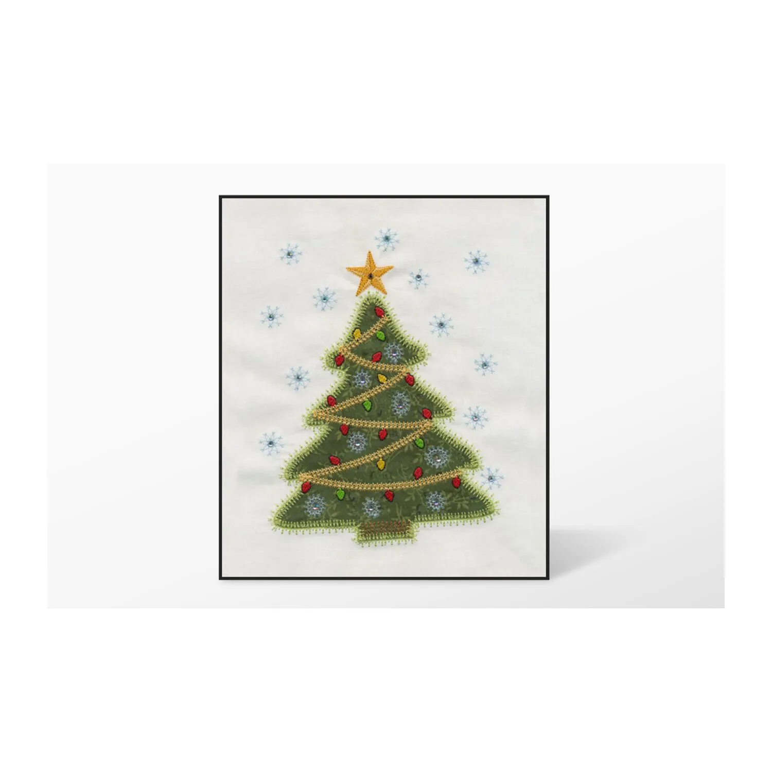 GO! Holiday Medley Tree-Single Embroidery Designs by V-Stitch Designs