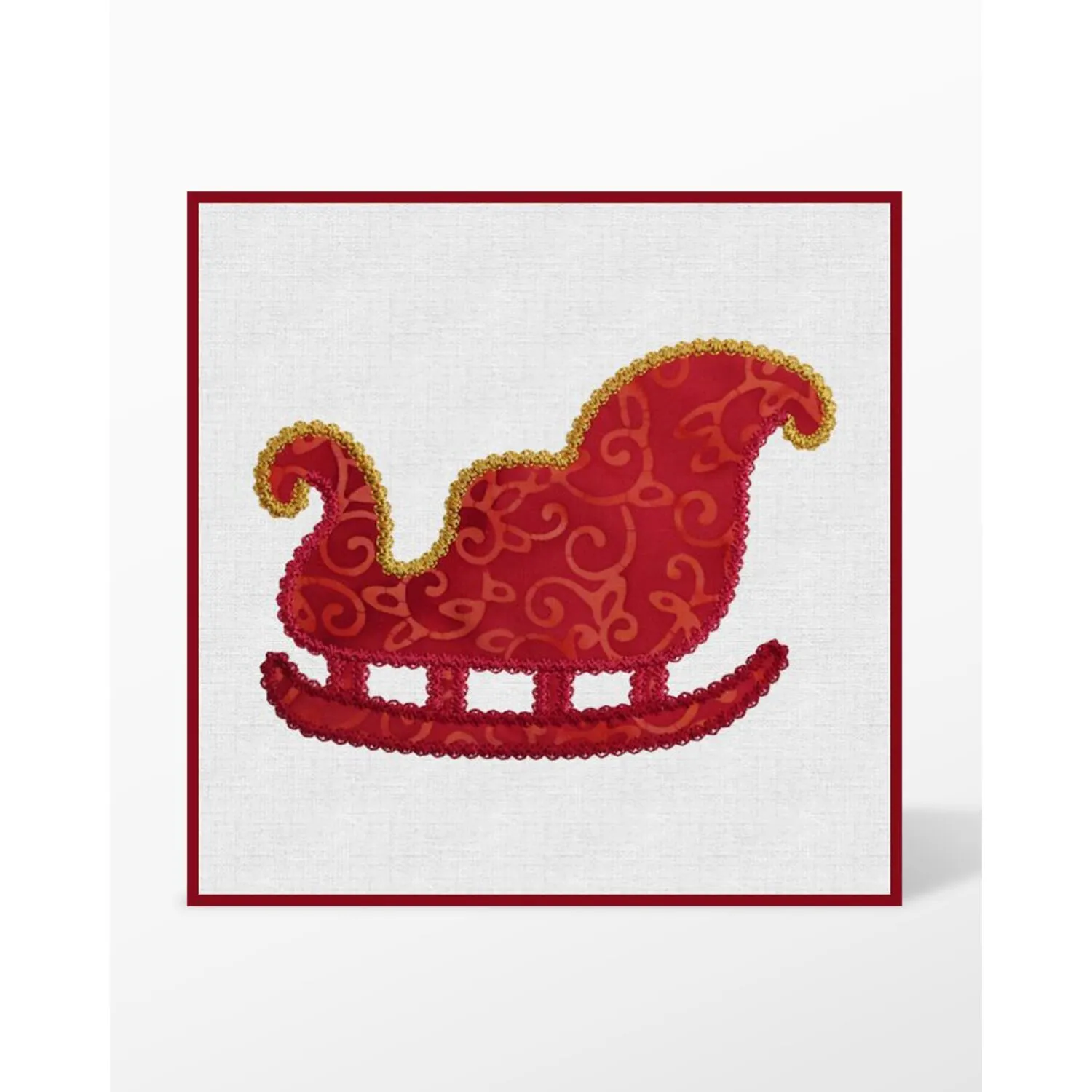 GO! Sleigh-Reindeer-Snowflakes Embroidery Designs by Marjorie Busby 7 GO! Sleigh-Reindeer-Snowflakes Embroidery Designs by Marjorie Busby
