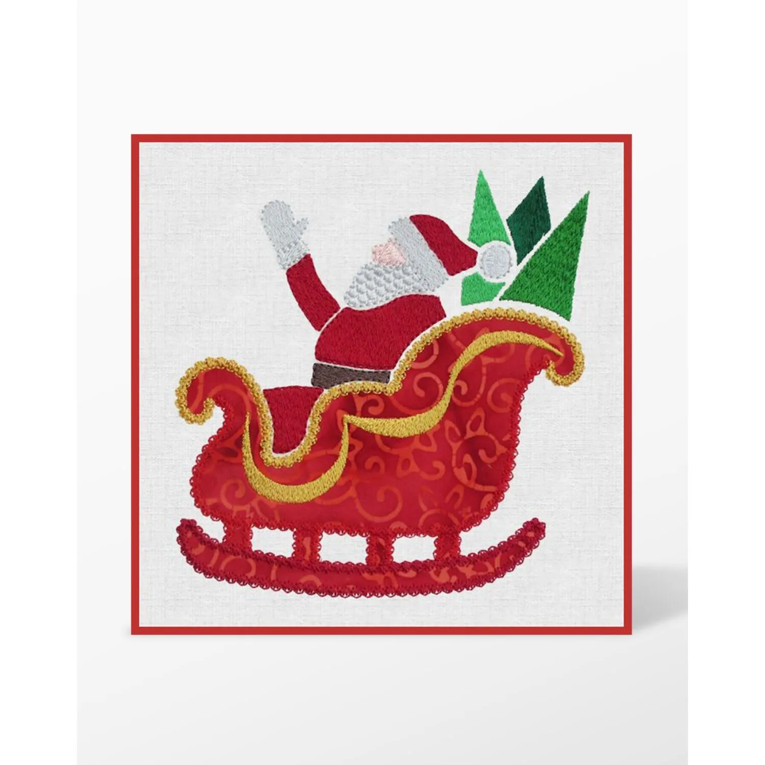 GO! Sleigh-Reindeer-Snowflakes Embroidery Designs by Marjorie Busby 8 GO! Sleigh-Reindeer-Snowflakes Embroidery Designs by Marjorie Busby
