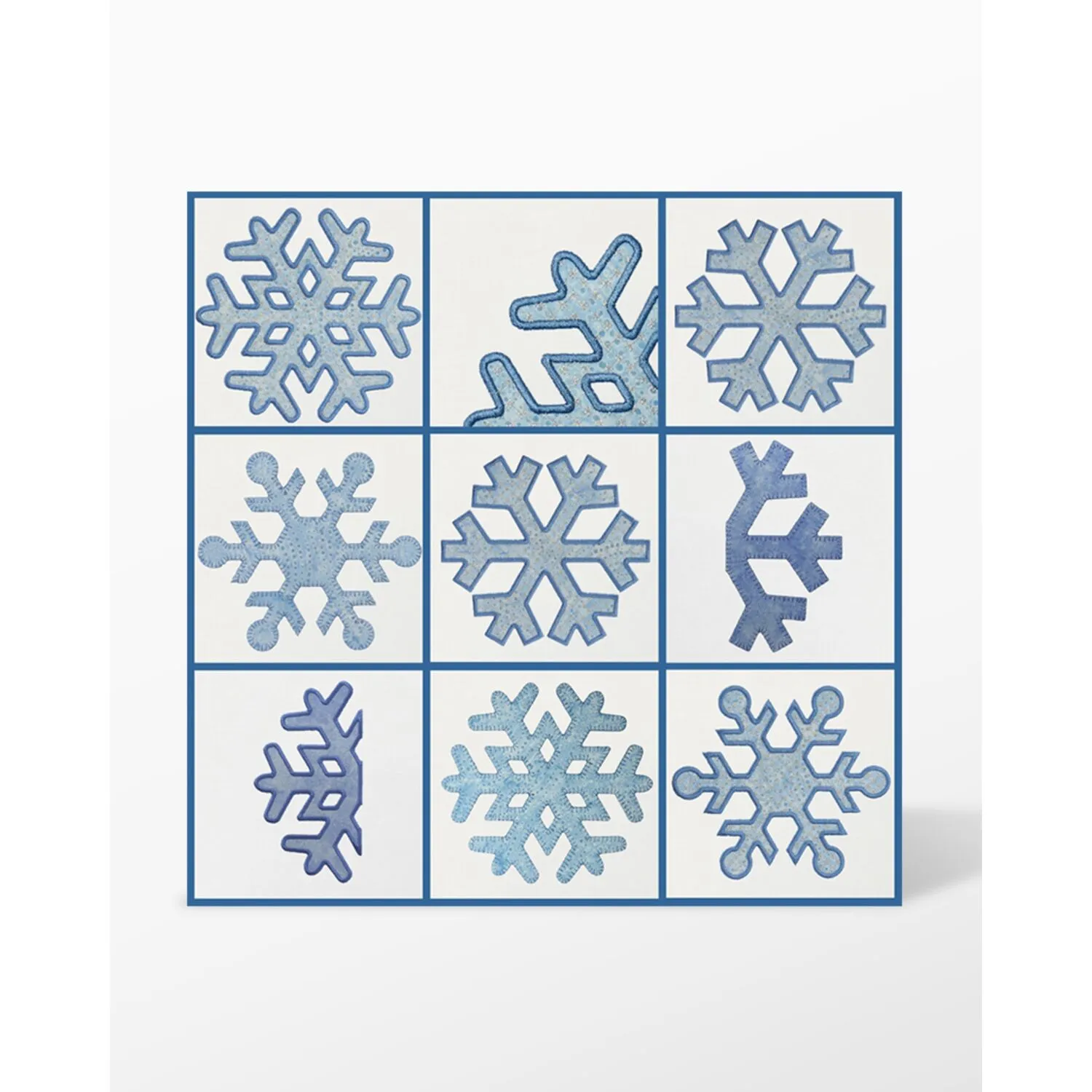 GO! Snowflake-7 Embroidery Designs by Marjorie Busby