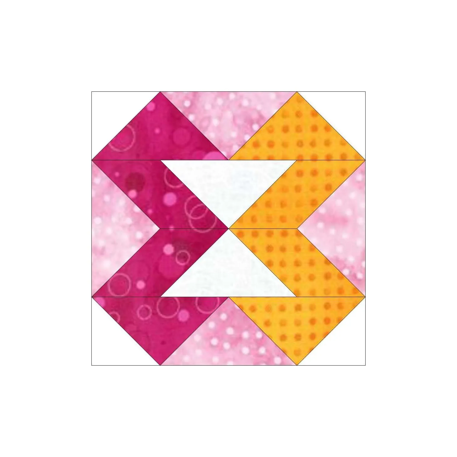 GO! Ribbons 12 Block Pattern