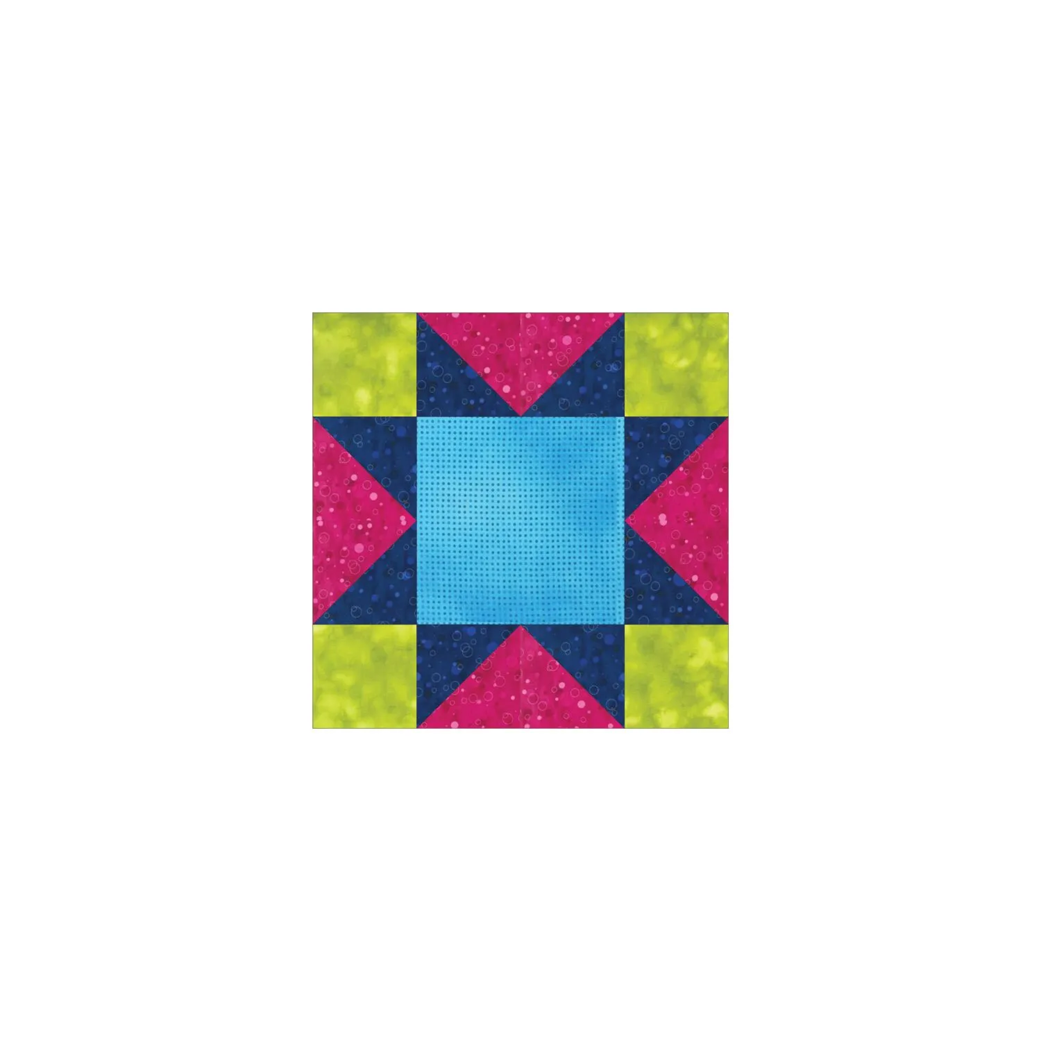 GO! Sawtooth Star 12 Block Pattern