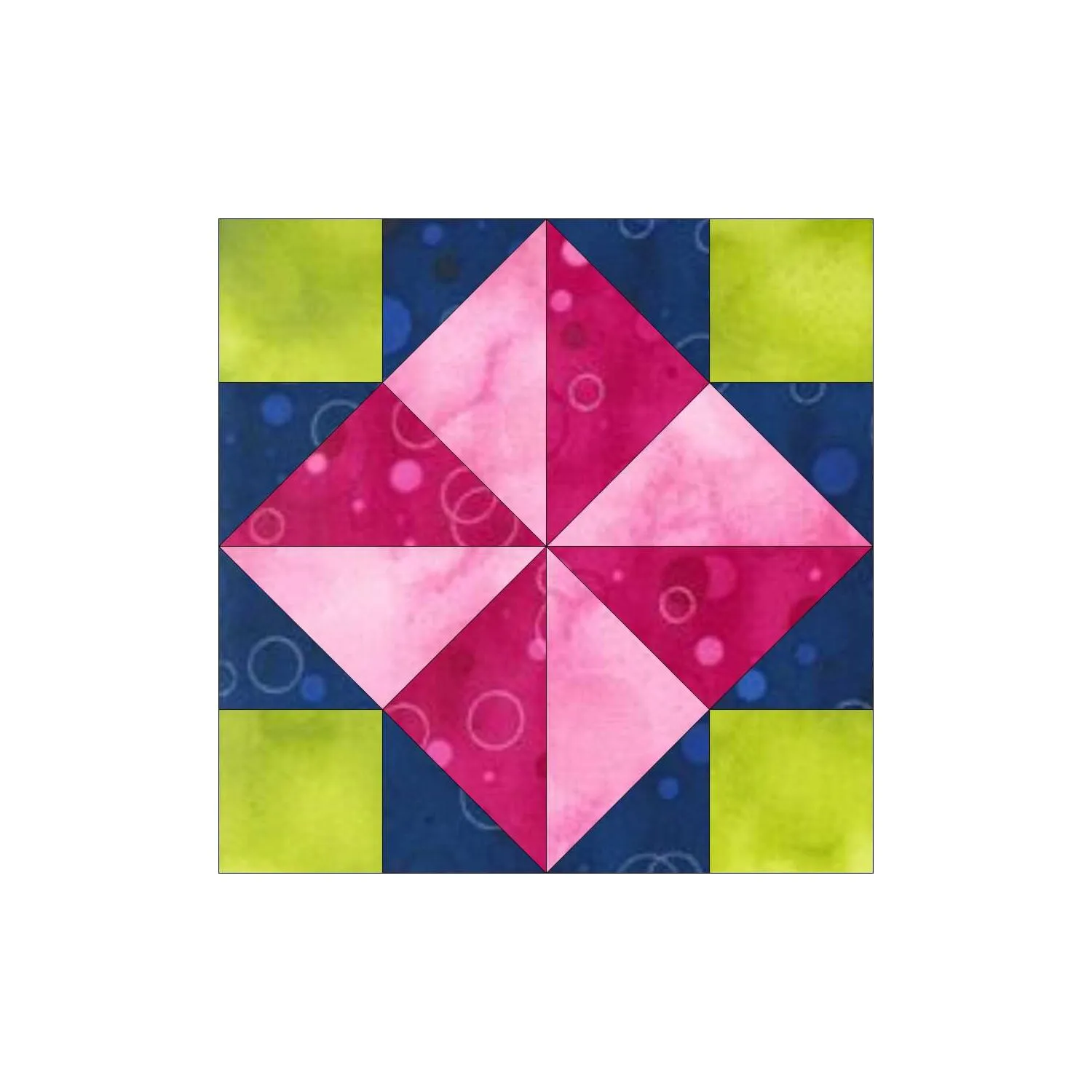 GO! Windmill 12 Block Pattern