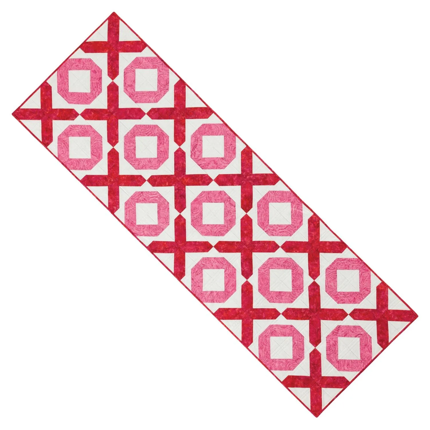 GO! Hugs and Kisses Bed Runner Pattern