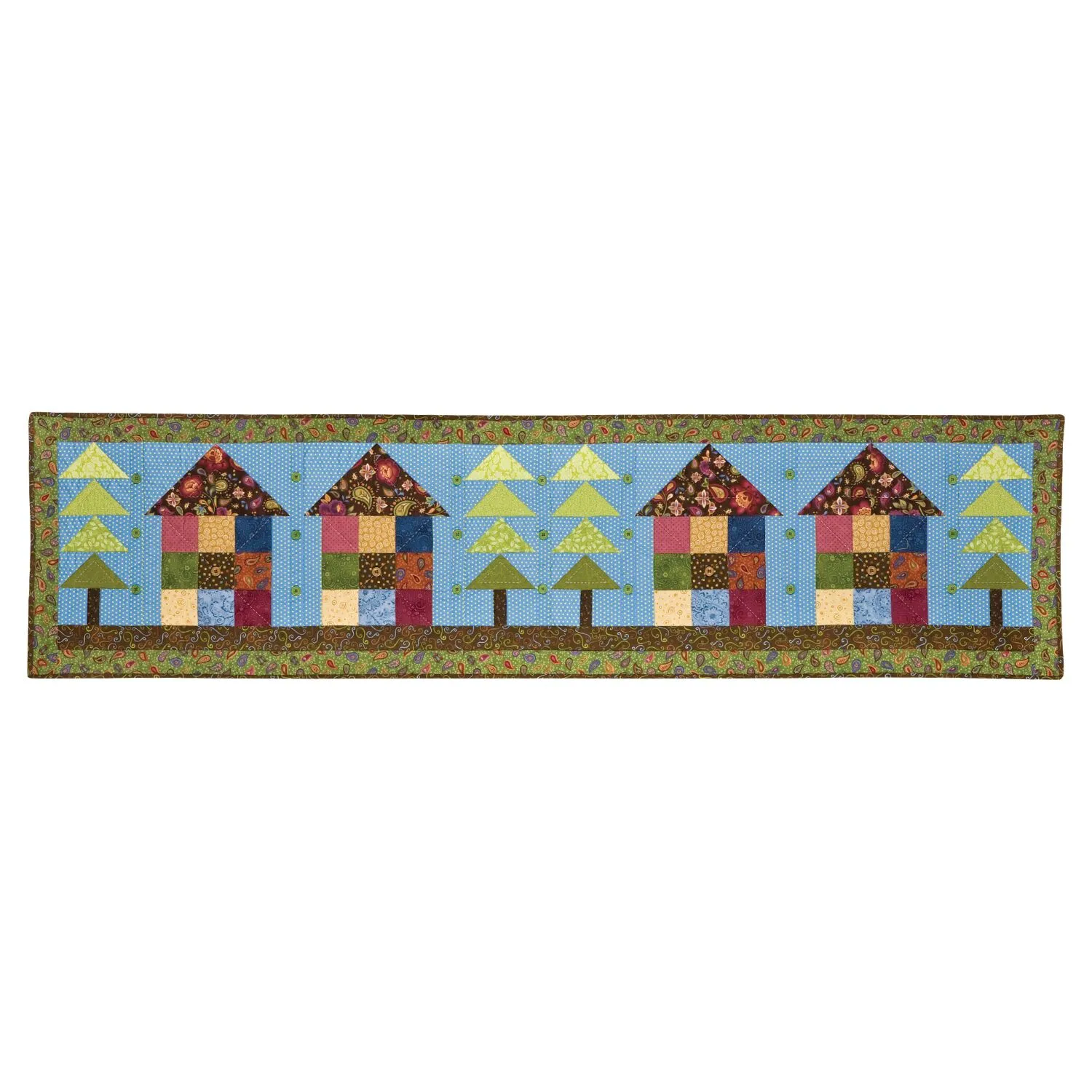 GO! Row House Bed Runner Pattern
