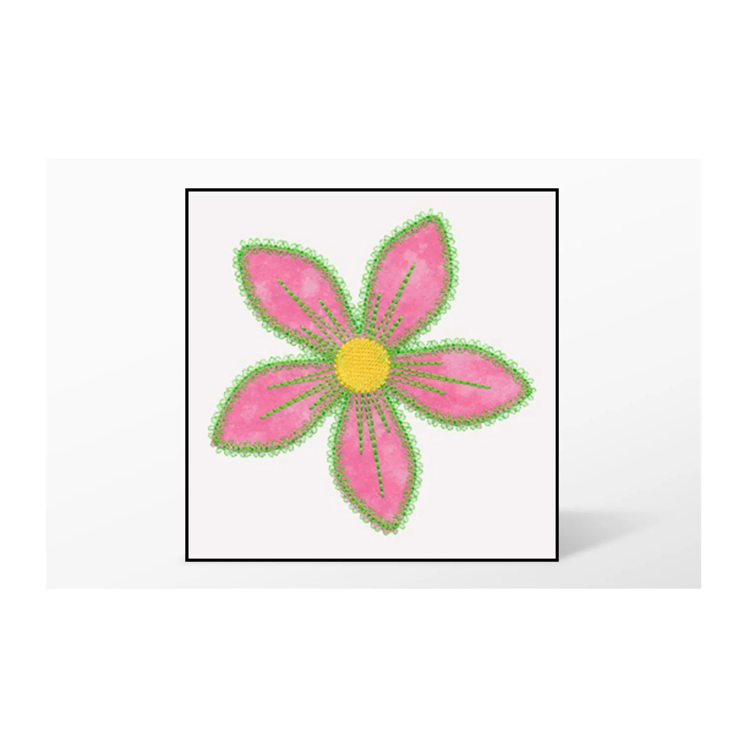 GO! Fun Flower Freebie Embroidery Designs by V-Stitch Designs