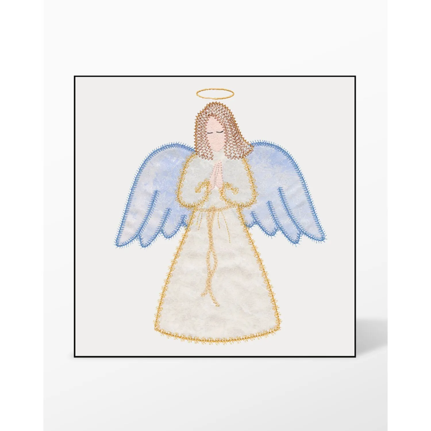 GO! Angel Single #1 Embroidery Designs by V-Stitch Designs