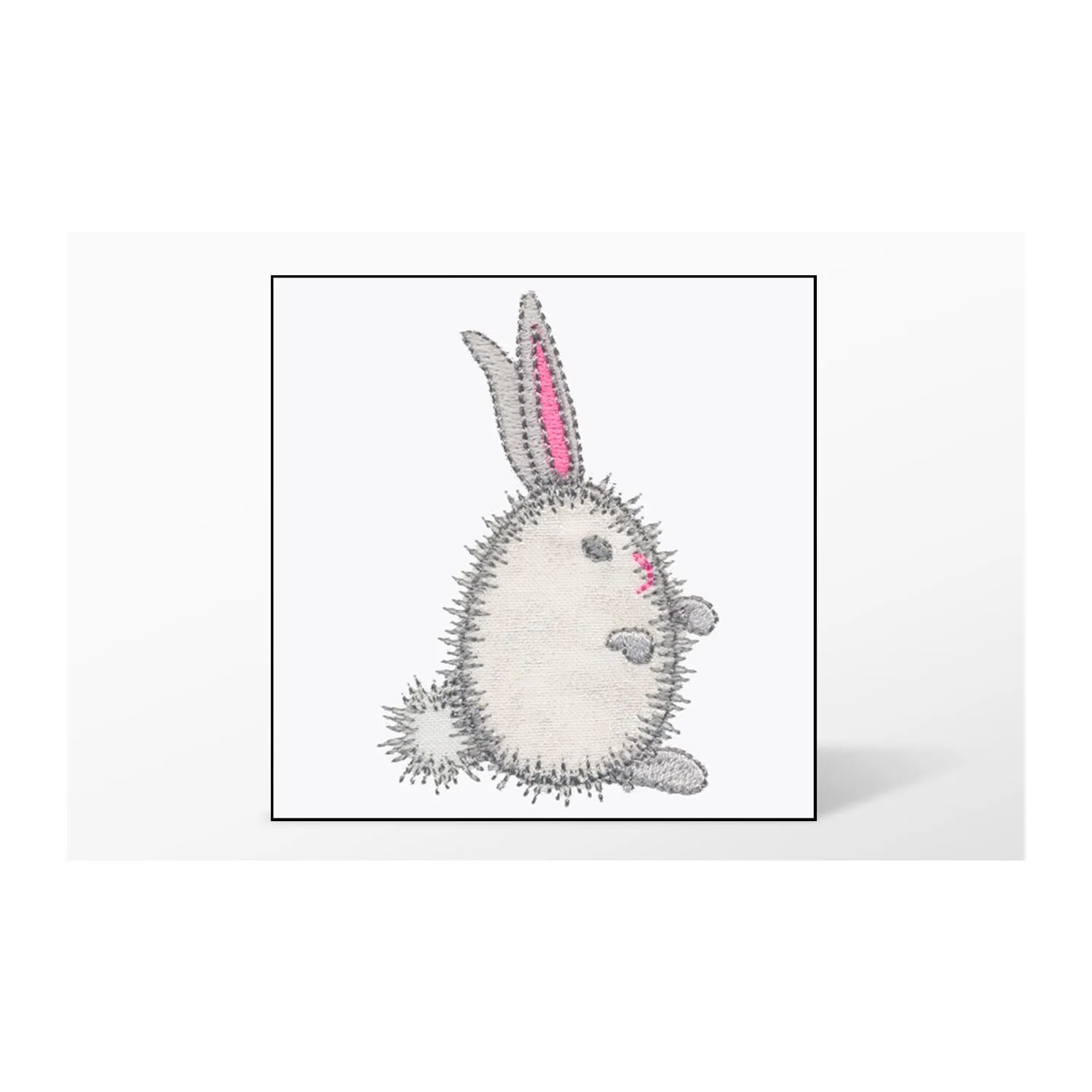 GO! Bunny Egg Single #2 Embroidery Designs by V-Stitch Designs