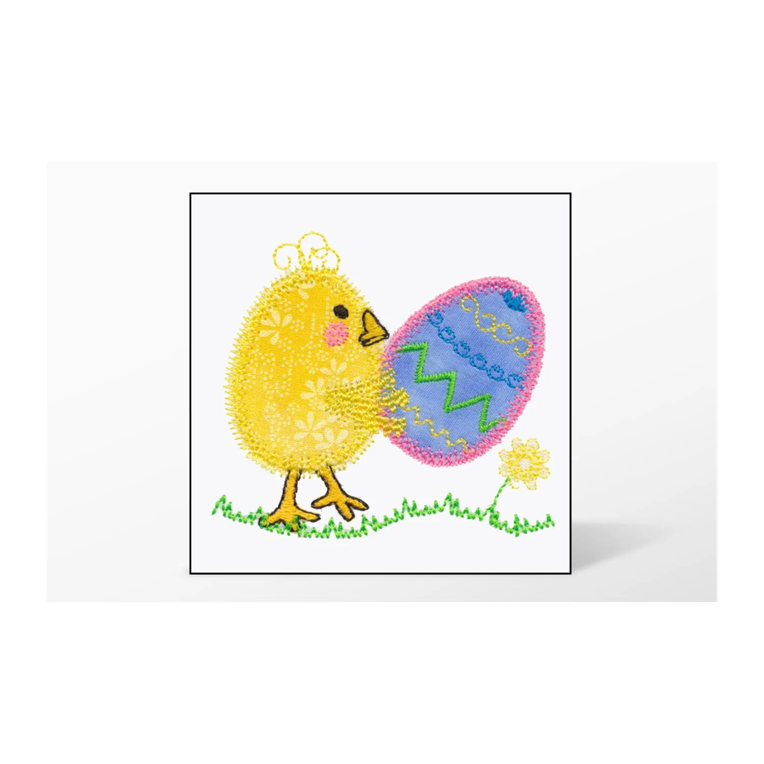 GO! Chick Single #4 Embroidery Designs by V-Stitch Designs