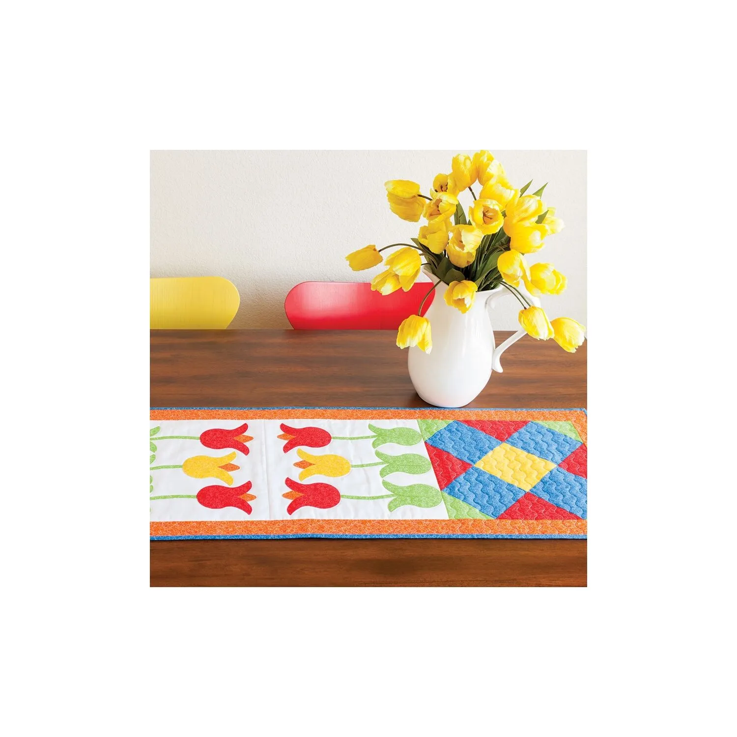 GO! Tulip Time Table Runner Pattern