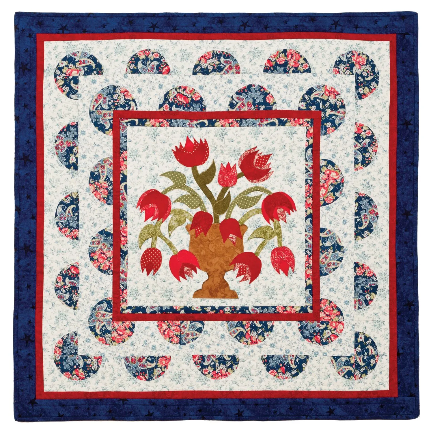 GO! An American Beauty Wall Hanging Pattern