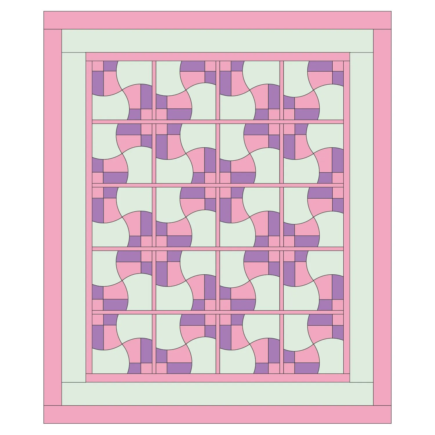 GO! Dancing Pinwheels Quilt Pattern