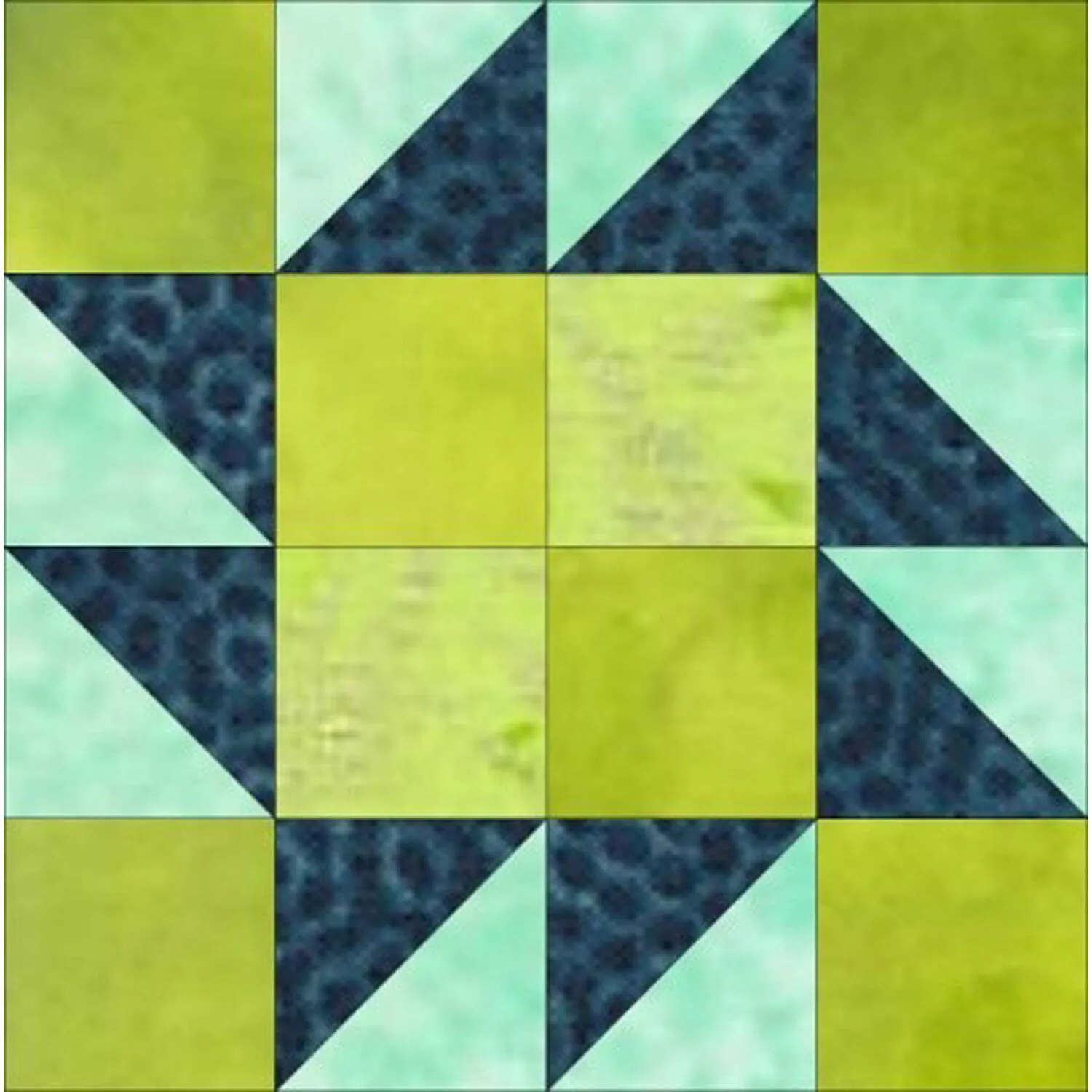GO! Pinwheel 12 Block Pattern
