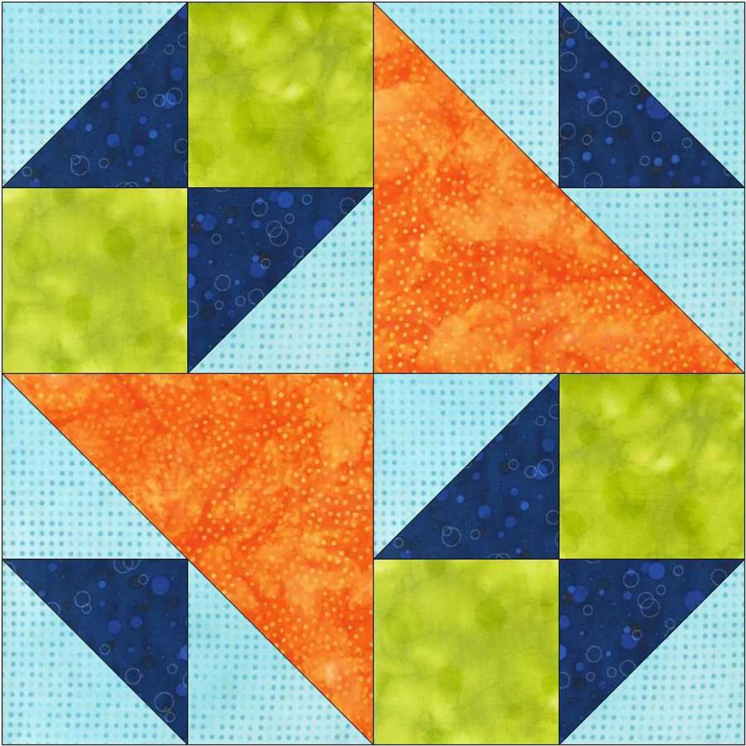 GO! School Girl's Puzzle No. 1 12 Block Pattern