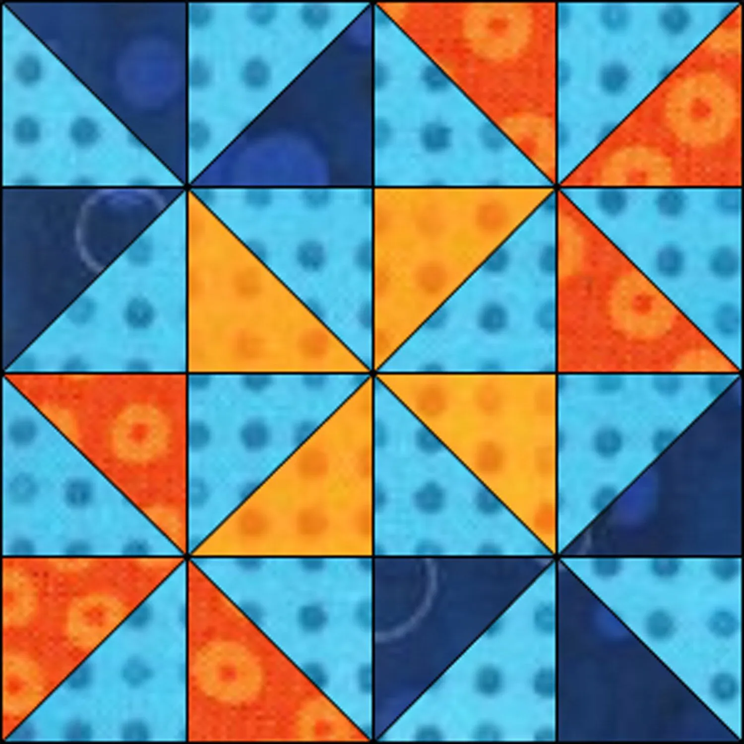GO! Simplicity 12 Block Pattern