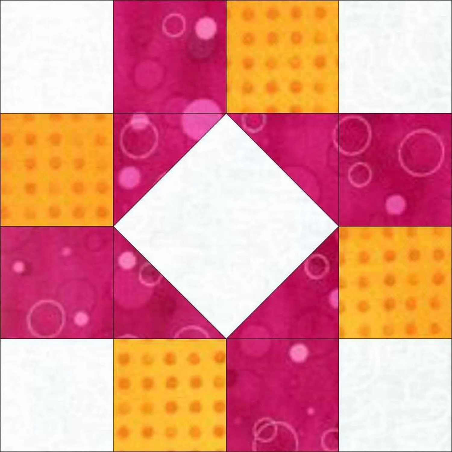 GO! Susannah Variation No. 1 12 Block Pattern