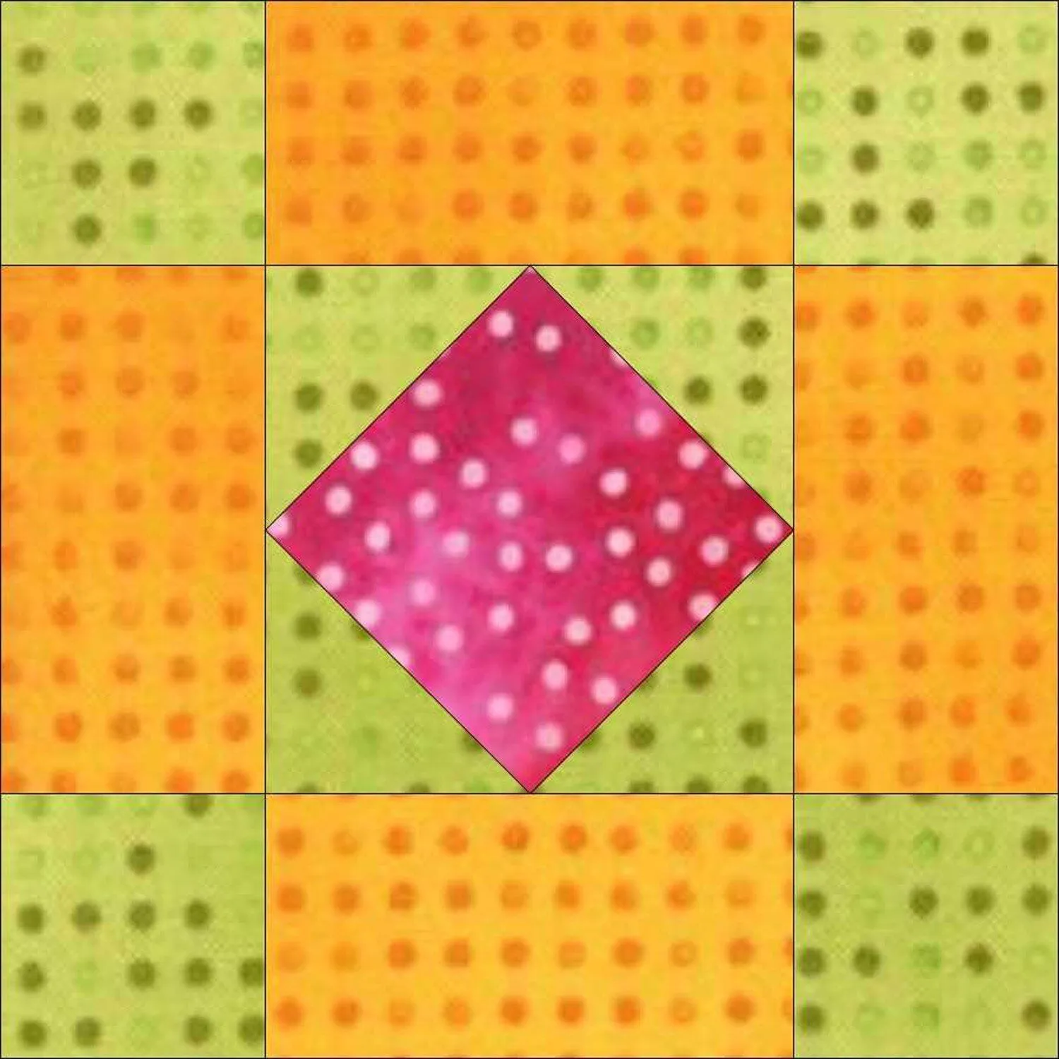 GO! Susannah Variation No. 2 12 Block Pattern