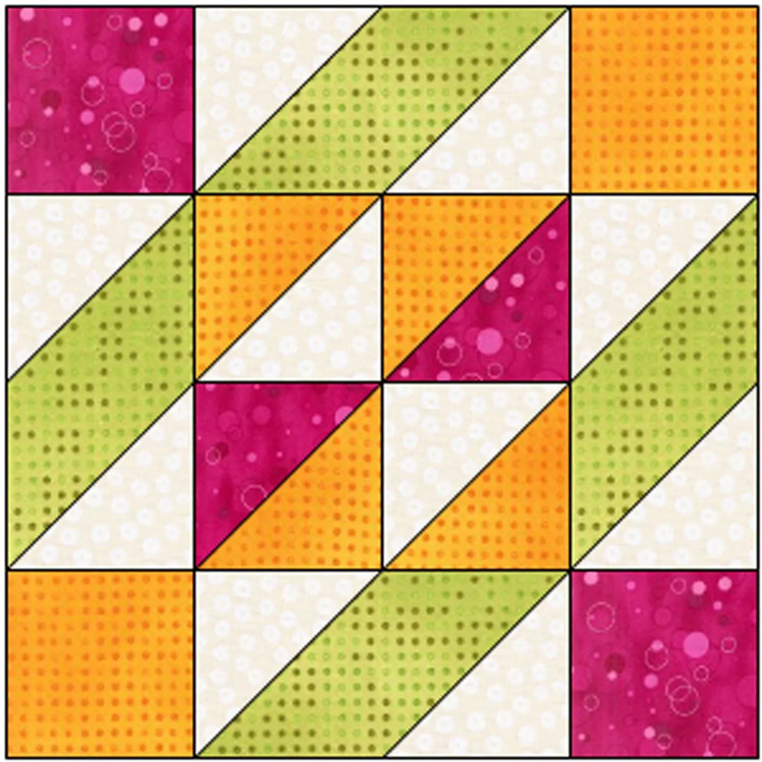 GO! Trellis 12 Block Pattern