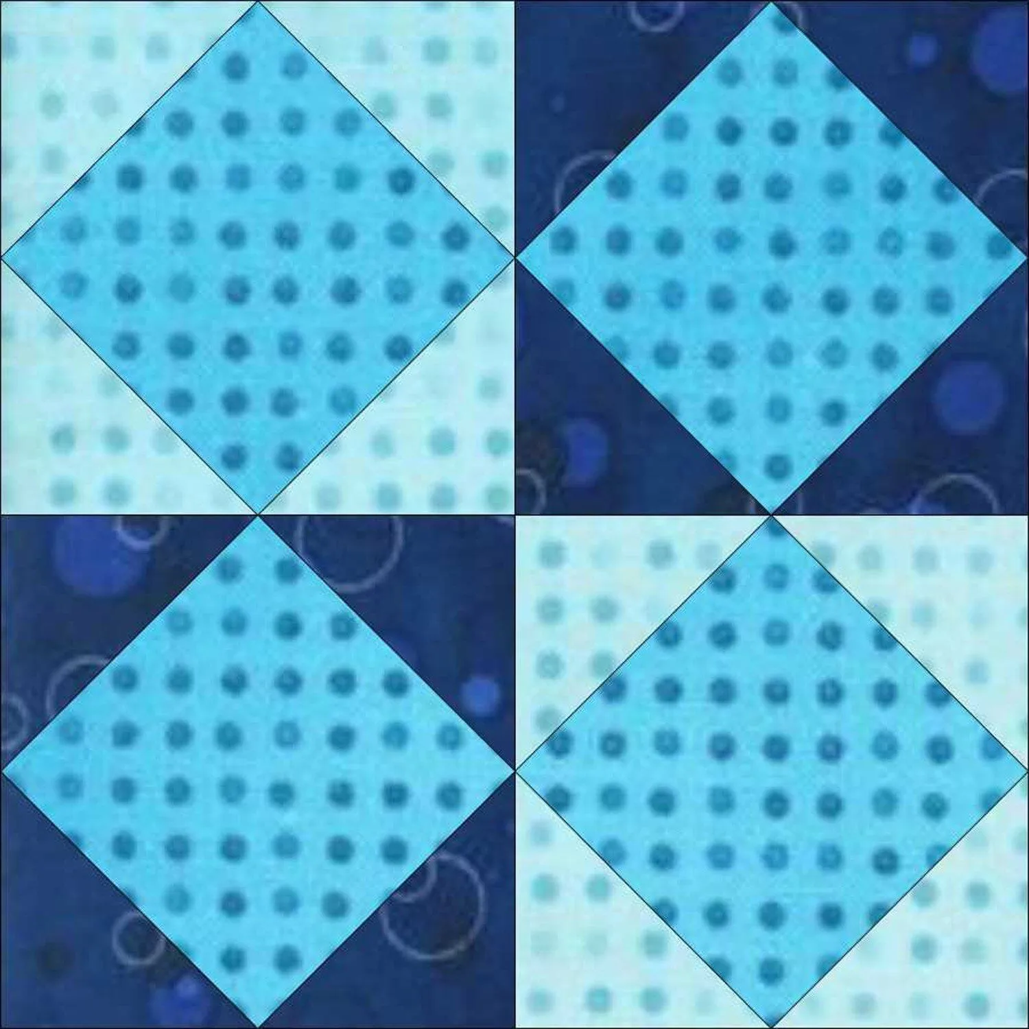 GO! Triangles & Squares 12 Block Pattern