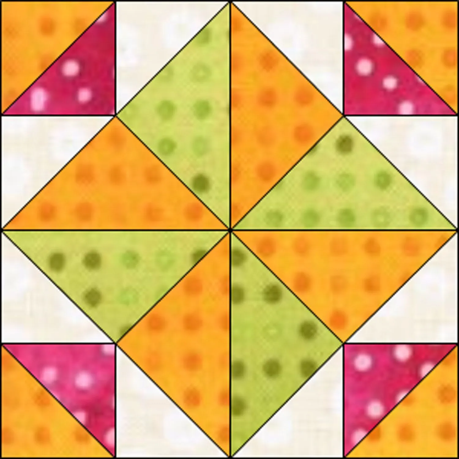 GO! Windmill Variation 12 Block Pattern