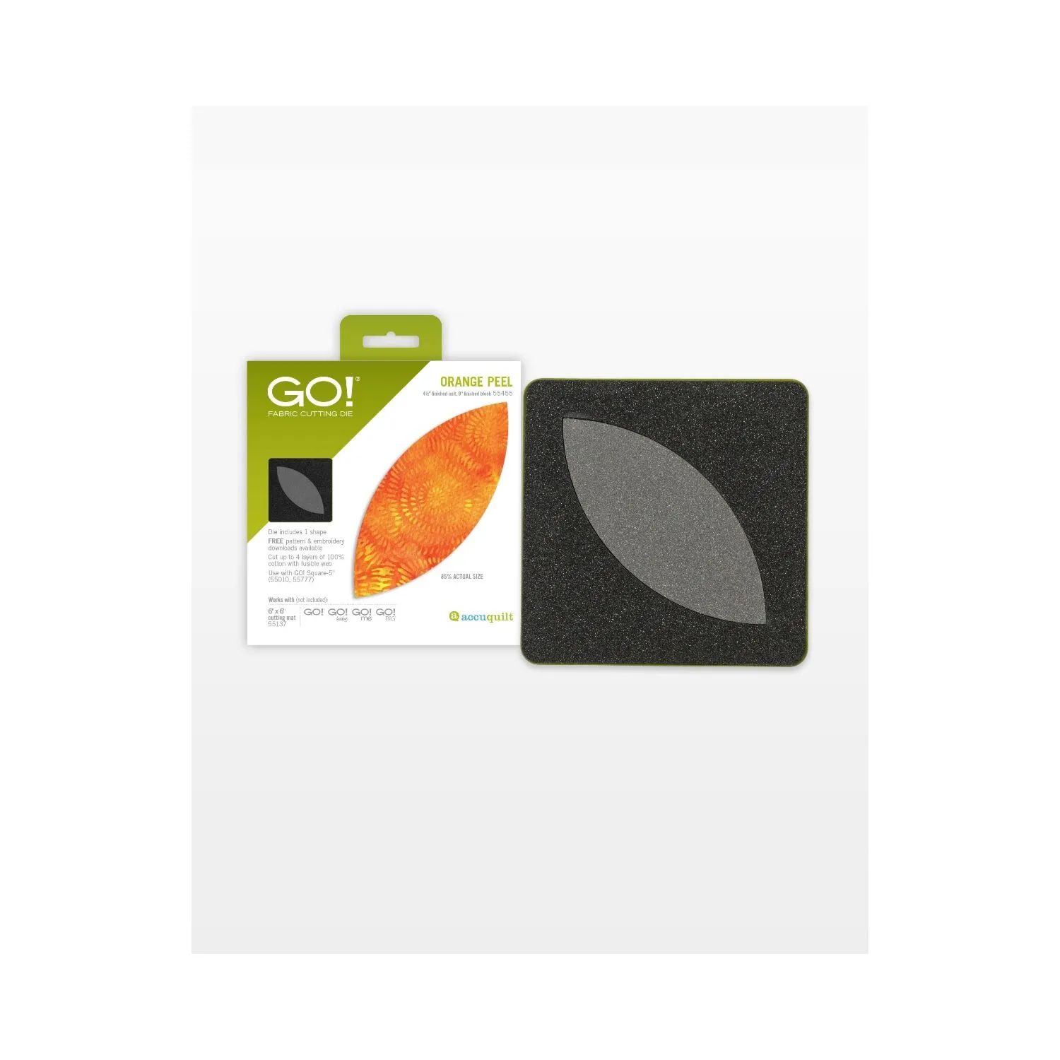 GO! Orange Peel-4 1/2 Die