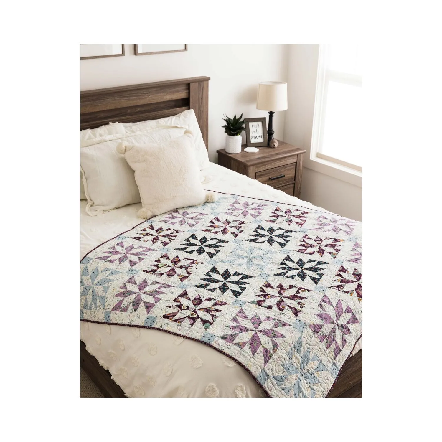 GO! LeMoyne Star Prism Quilt Pattern