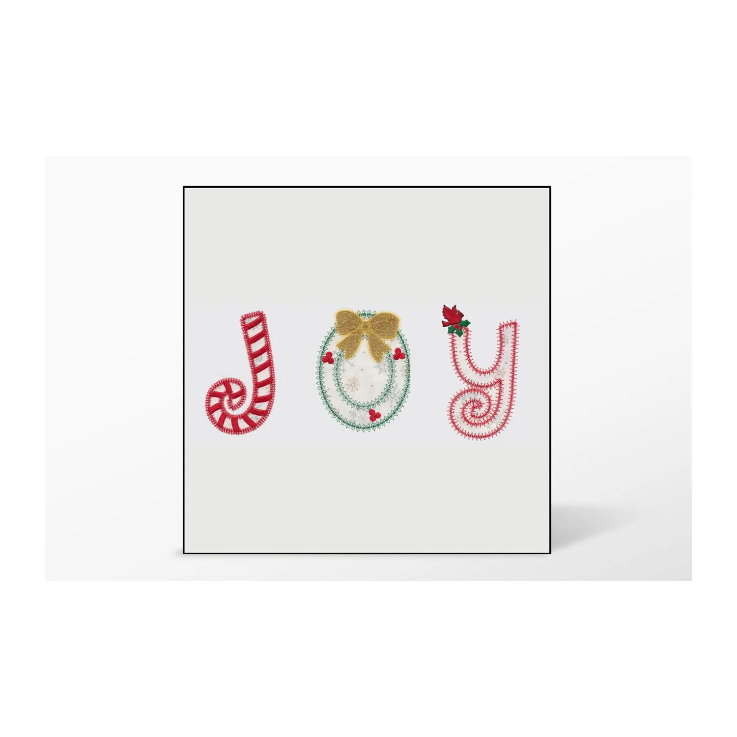 GO! Joy #4 Embroidery Designs by V-Stitch Designs