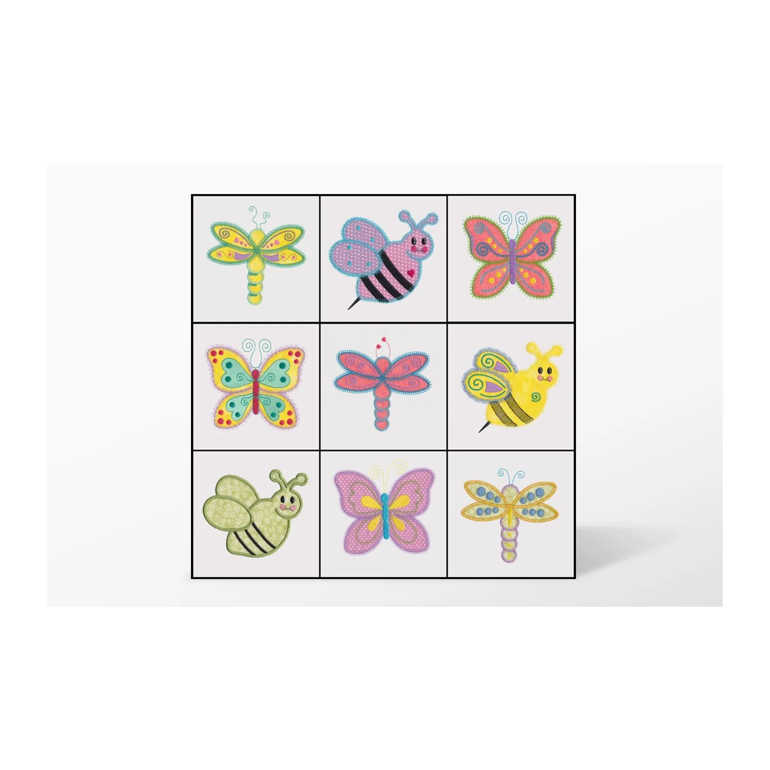 GO! Critters #1 Embroidery Designs by V-Stitch Designs