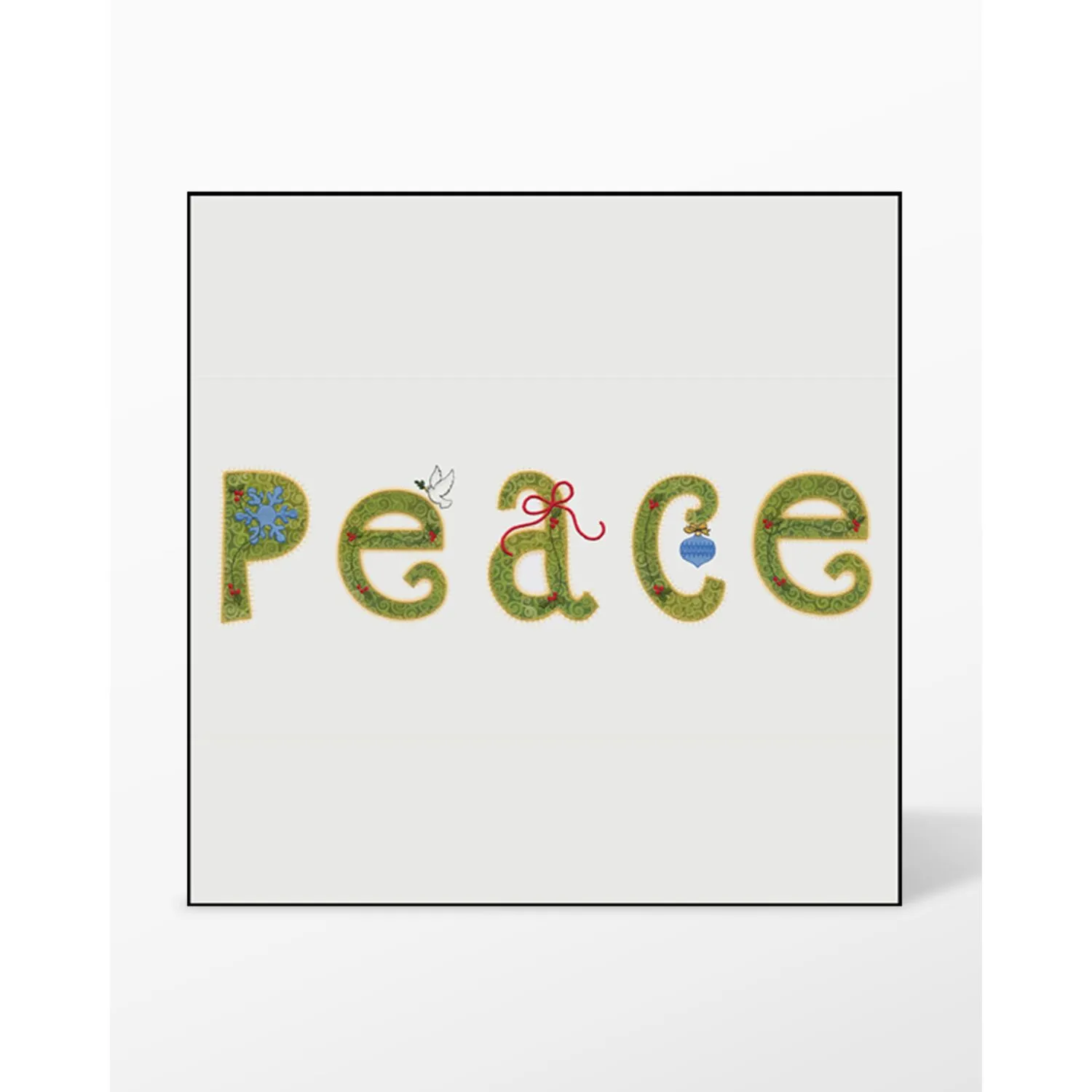 GO! Peace Set #4 Embroidery Designs by V-Stitch Designs