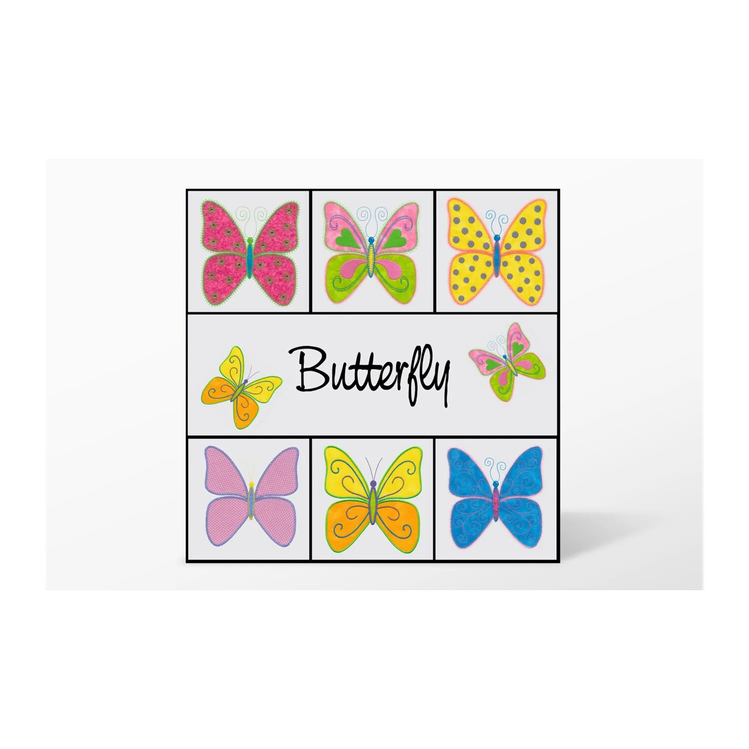 GO! Butterfly Embroidery Designs by V-Stitch Designs