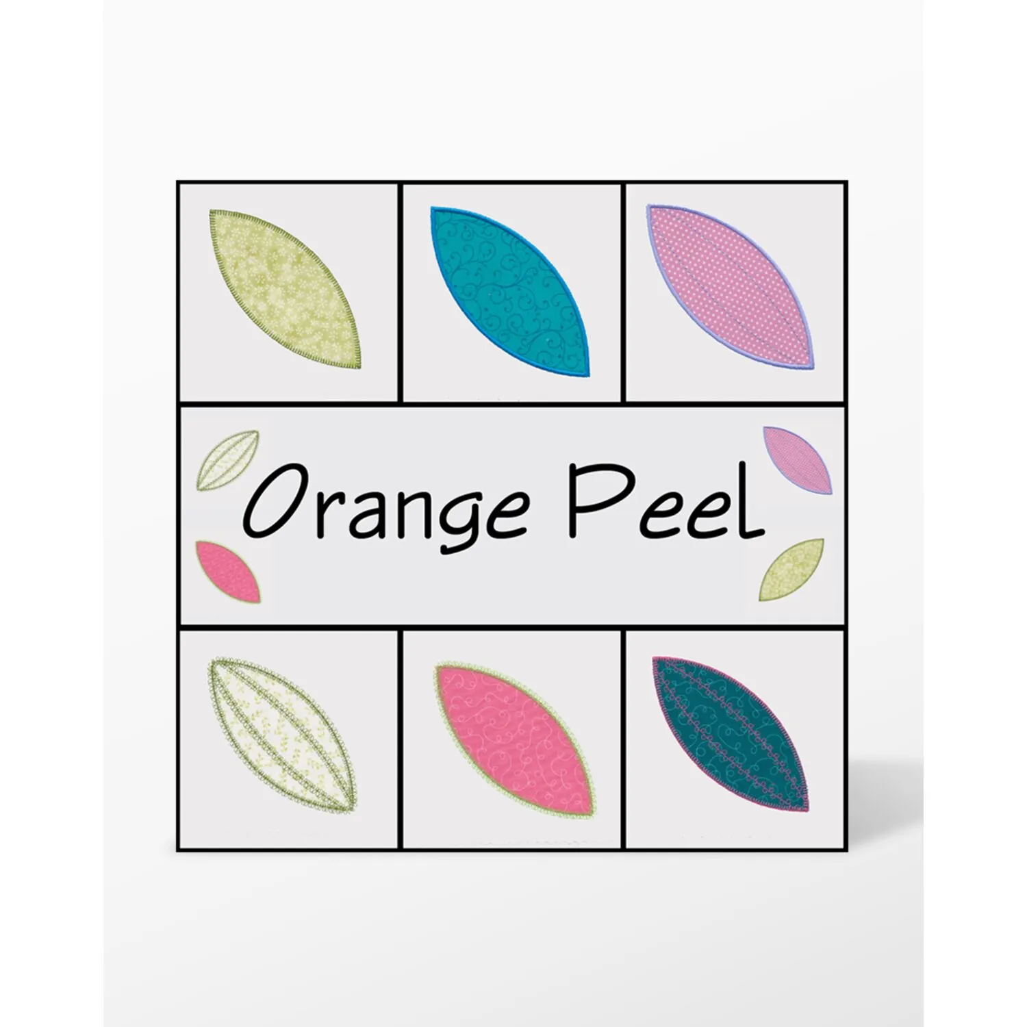 GO! Orange Peel Embroidery Designs by V-Stitch Designs